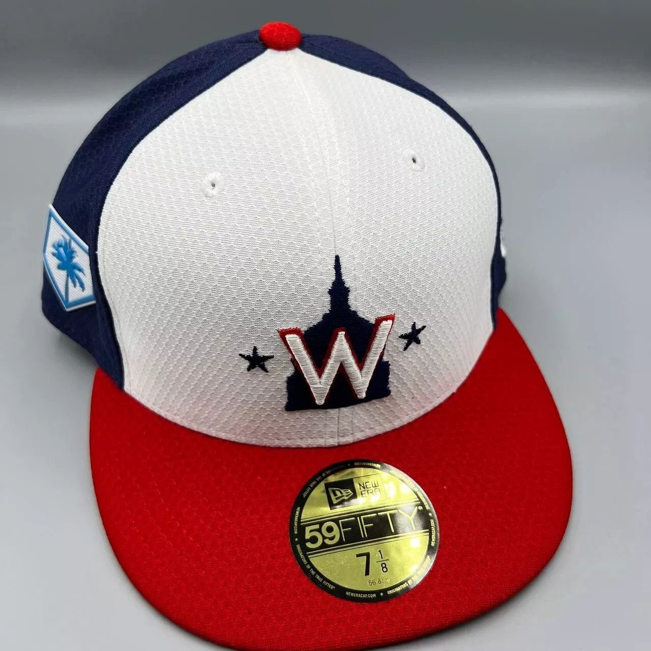 New Era Washington Nationals 7 1/8 Spring Training Fitted Cap New Size ONE SIZE - 1 Thumbnail
