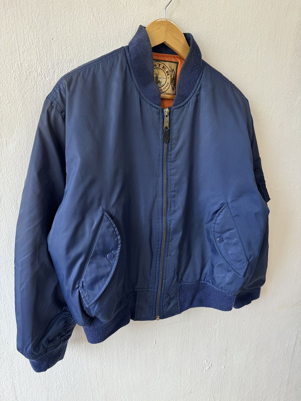 Japanese Brand Kister Bomber Jacket Size US L / EU 52-54 / 3 - 3 Thumbnail
