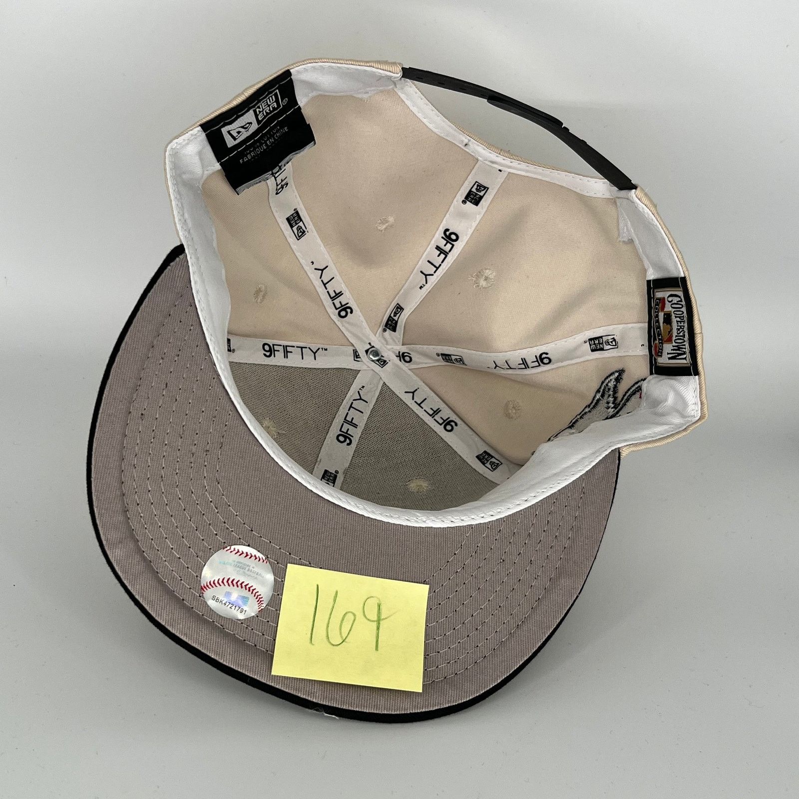 New Era Khaki Black Detroit Tigers A.L Side Patch New Era MLB 9Fifty Size ONE SIZE - 4 Thumbnail