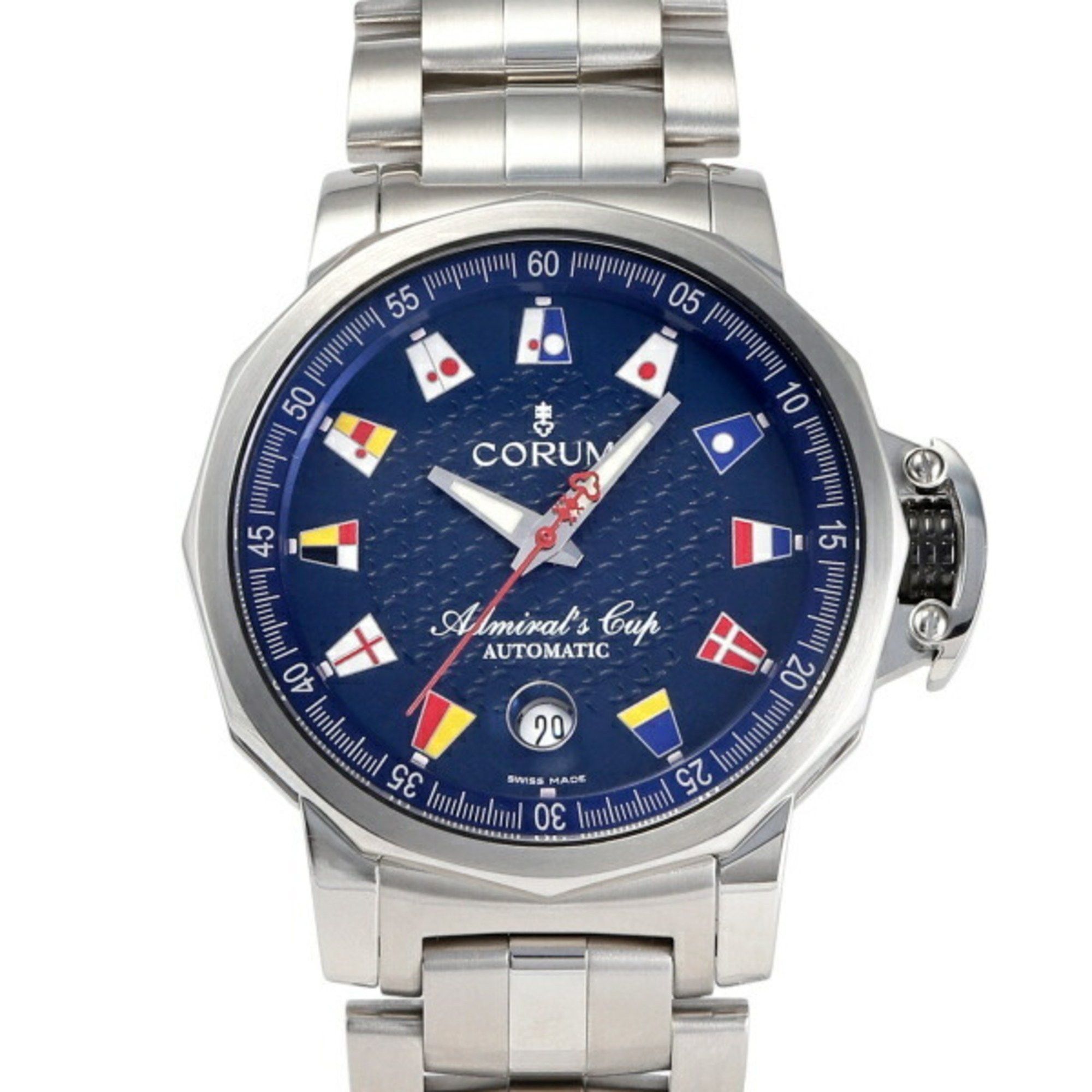 CORUM Admiral's Cup 時計 Corum Admirals Cup Challenger 44 Regatta Chrono 18k Gold Men's