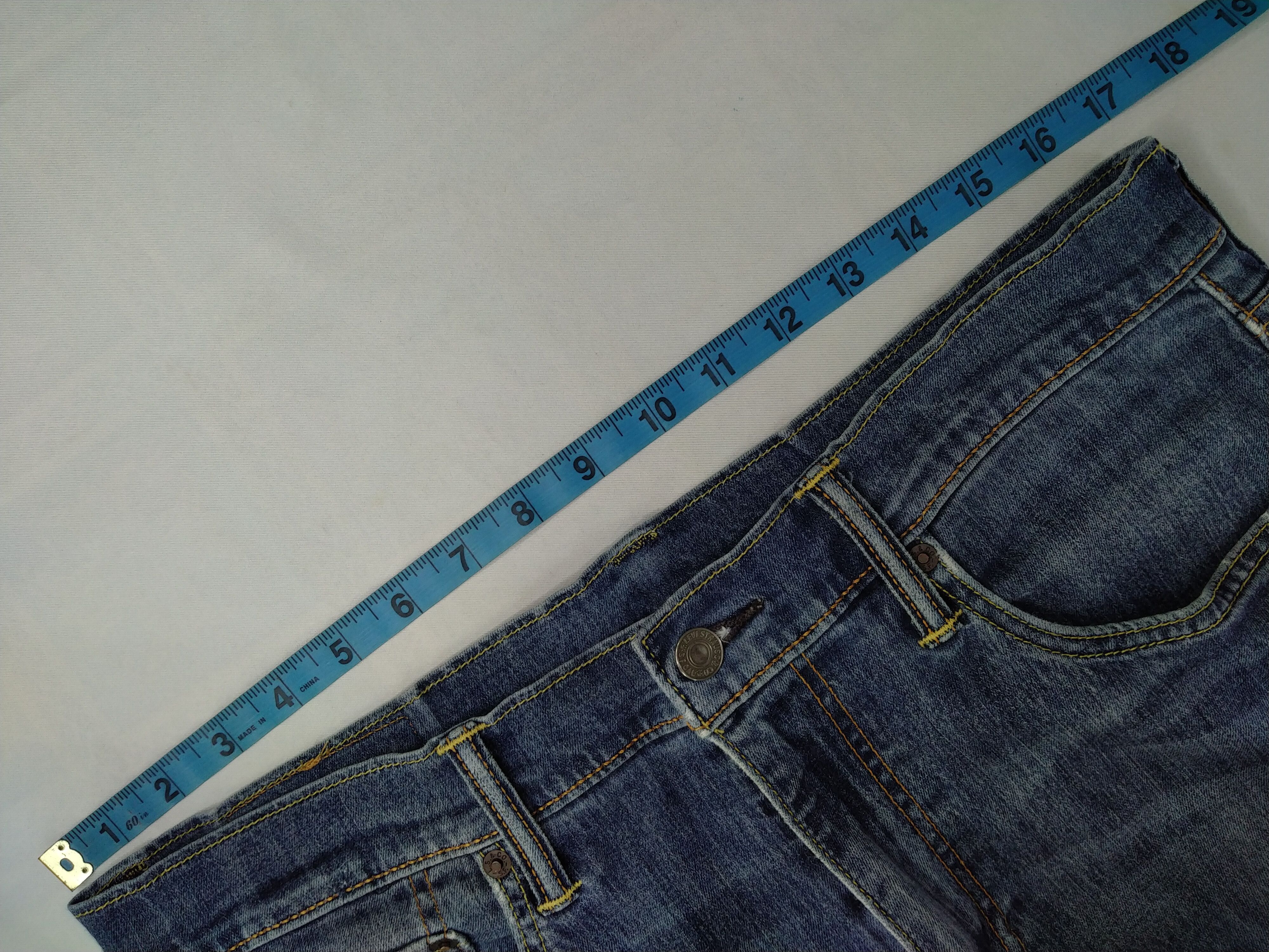 Levi's Faded Blue Levi's 502 Jeans 34x31 Denim -JG032 Size US 34 / EU 50 - 5 Thumbnail