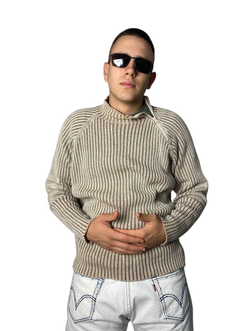 Japanese Brand DIESEL style! Knit Japanese Distressed Sweater Size US L / EU 52-54 / 3 - 3 Thumbnail