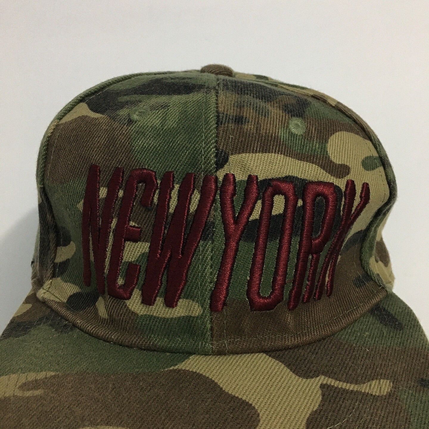Vintage New York Camo Snapback Size ONE SIZE - 7 Thumbnail
