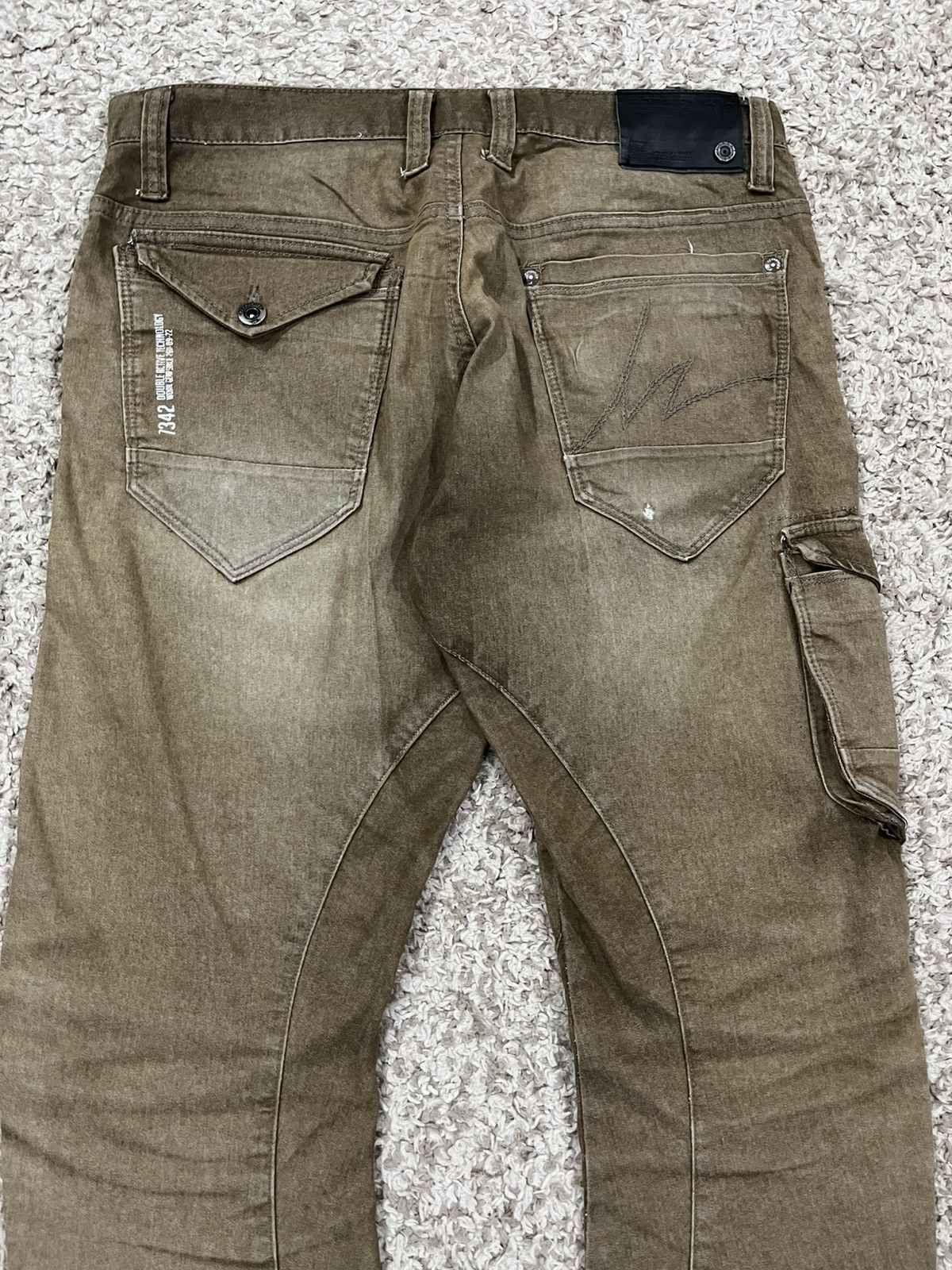 Japanese Brand FRIDAY SALE‼️🔥 Avant Garde Iz Frontier Skinny Punk Cargo Size US 33 - 7 Thumbnail