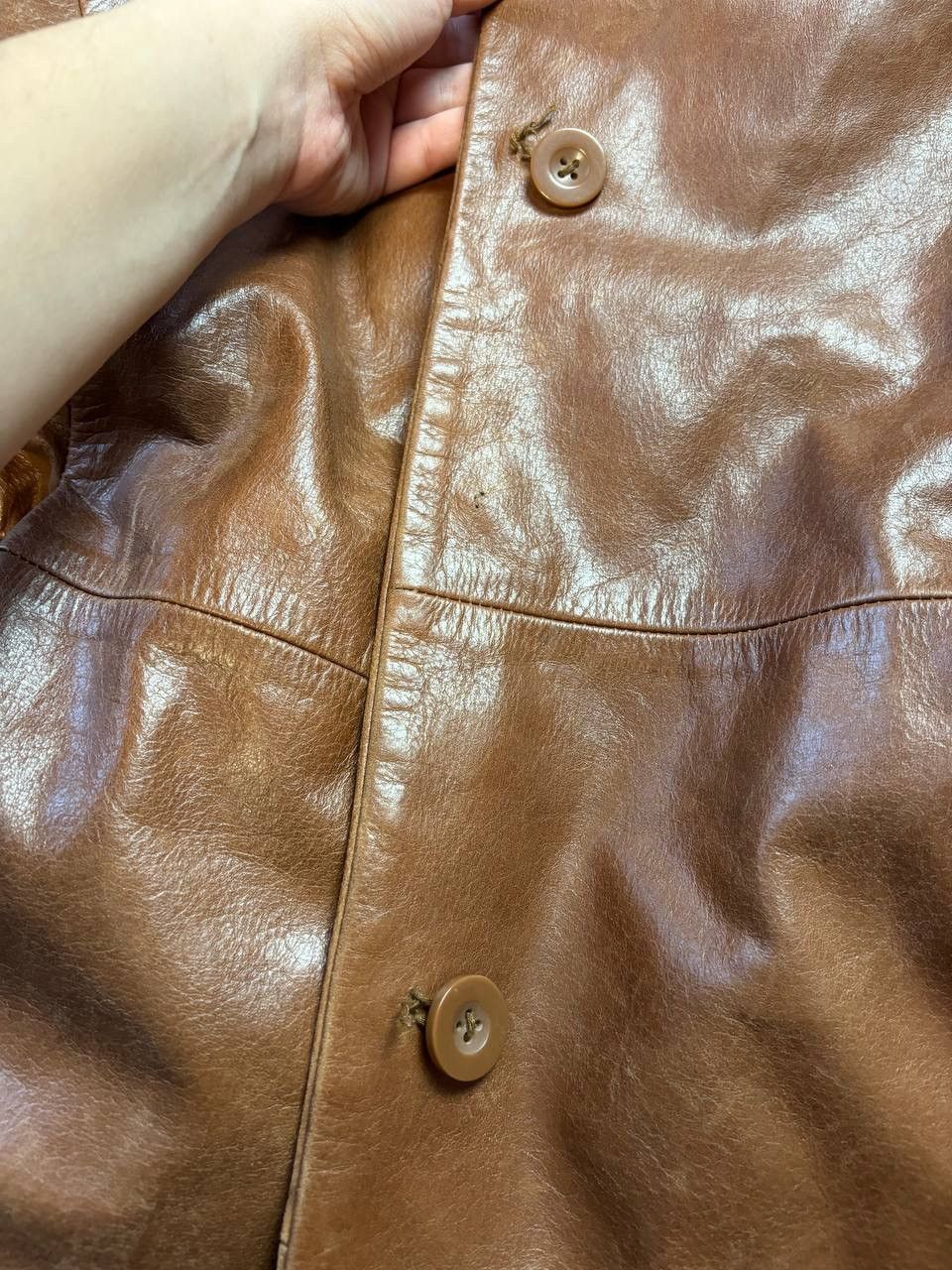 If Six Was Nine × Vintage Vintage Y2K Brown Avantgarde Tomahawk Long Coat Jacket Size US S / EU 44-46 / 1 - 7 Thumbnail