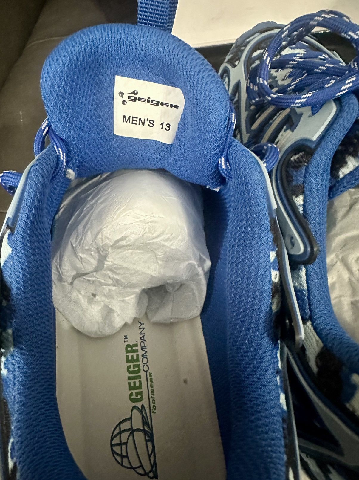 John Geiger John Geiger 004 blue camo size 13 VNDS Size US 13 / EU 46 - 11 Thumbnail