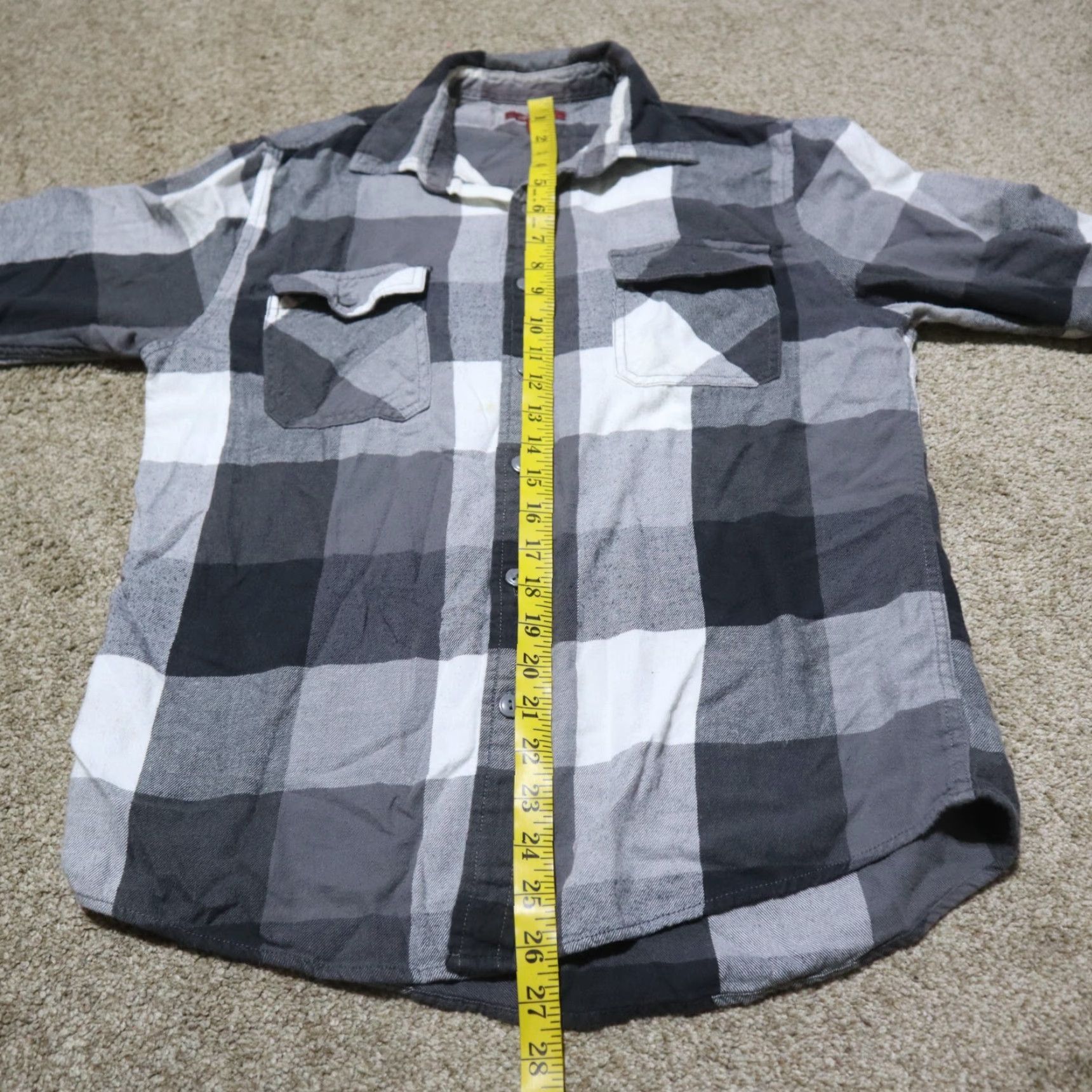 Vintage Nike Shirt Arizona Gray Plaid Long Sleeve Button-Down Casual M Mens Regular Cotton Flannel Shirt Size US M / EU 48-50 / 2 - 6 Thumbnail