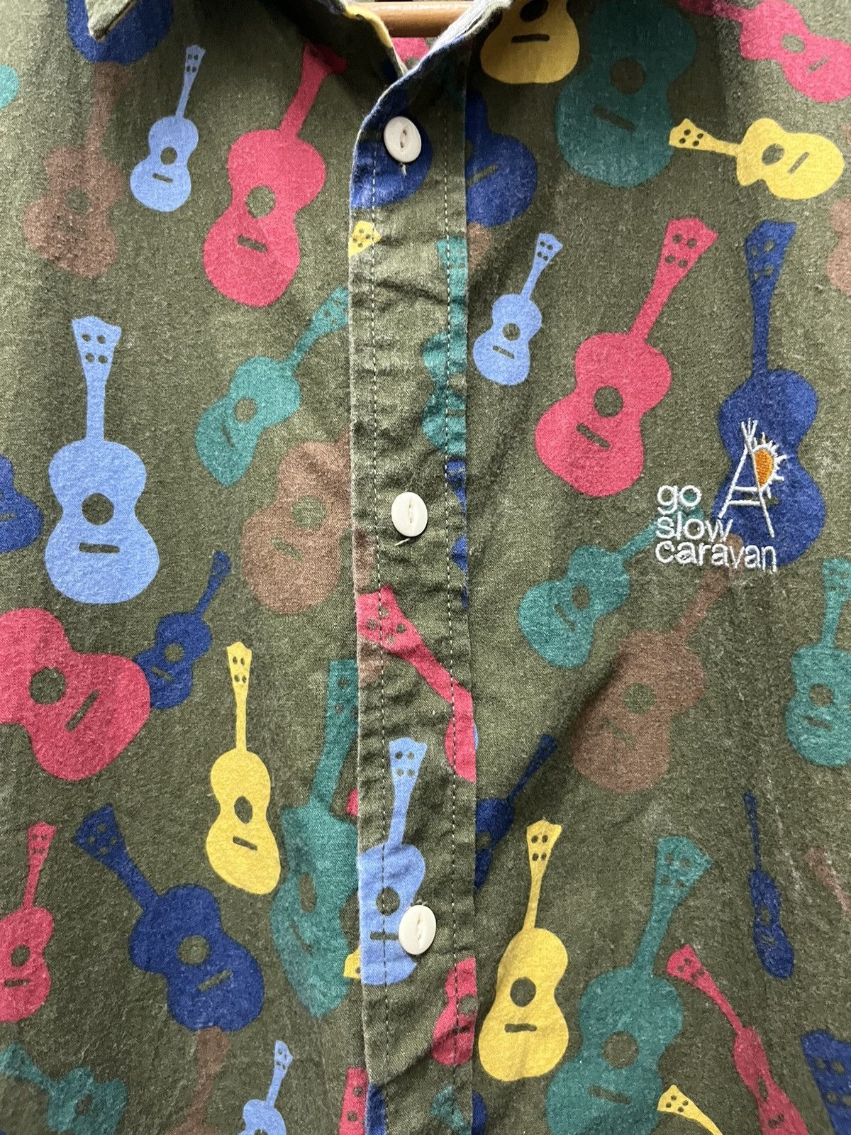 go slow caravan Go Slow Caravan Full Print Shirt Button Ups Size US L / EU 52-54 / 3 - 5 Thumbnail