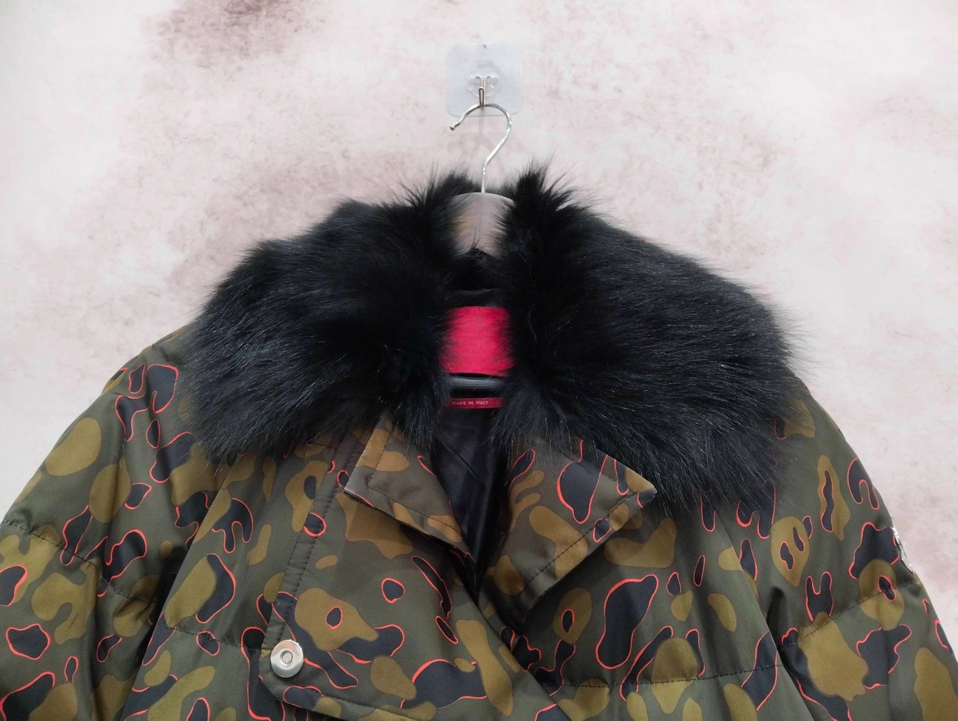 Moncler Moncler fur collar camo puffer jacket 0 Size US XS / EU 42 / 0 - 3 Thumbnail