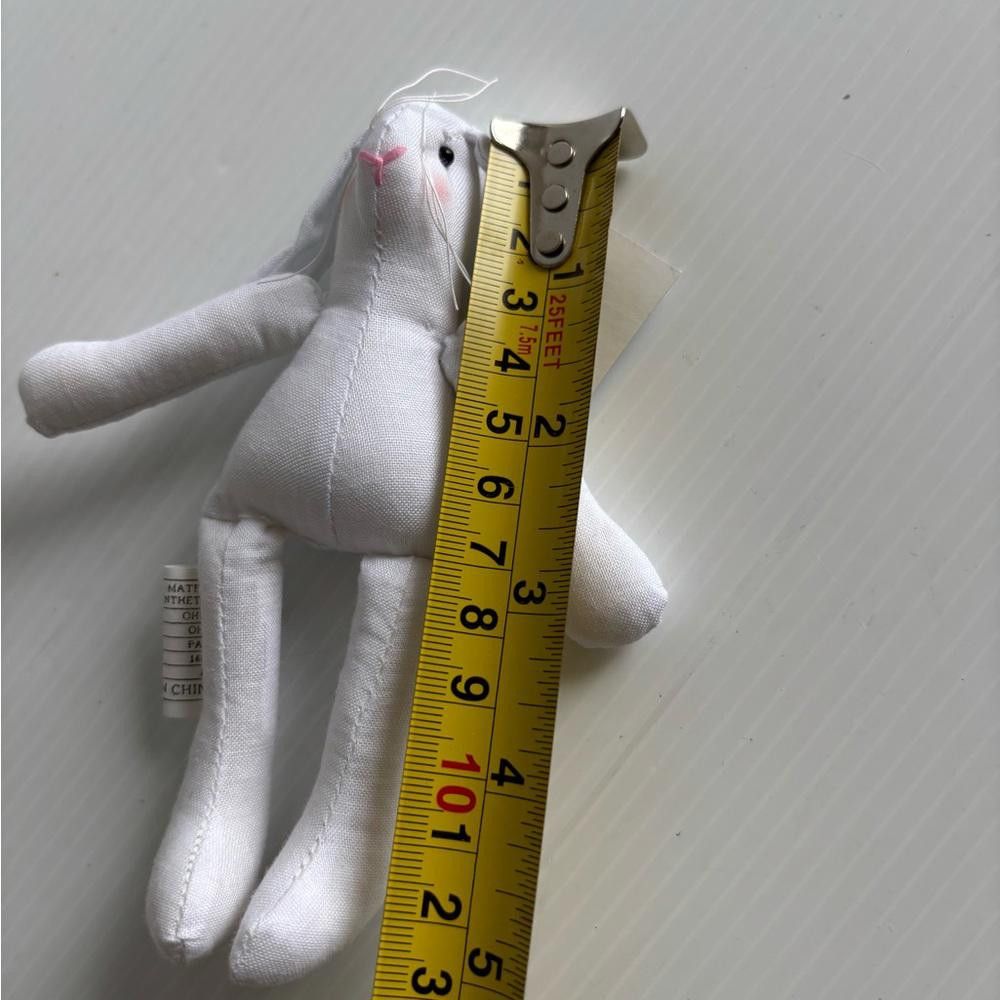 Designer Darice 5" Cloth Muslin Bunny Easter Craft Doll Size ONE SIZE - 6 Thumbnail