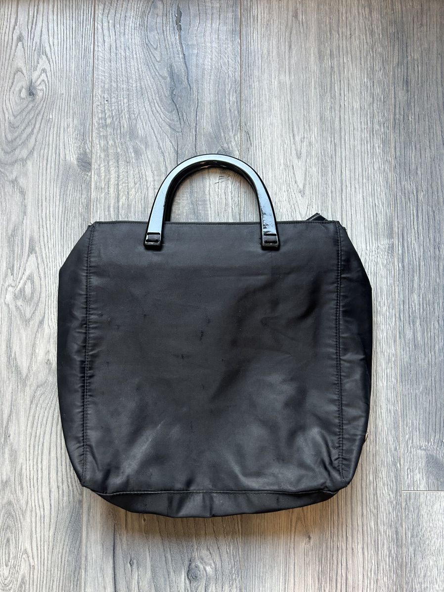 Prada Prada Nylon Tote Bag with Iconic Triangle Logo Size ONE SIZE - 10 Thumbnail