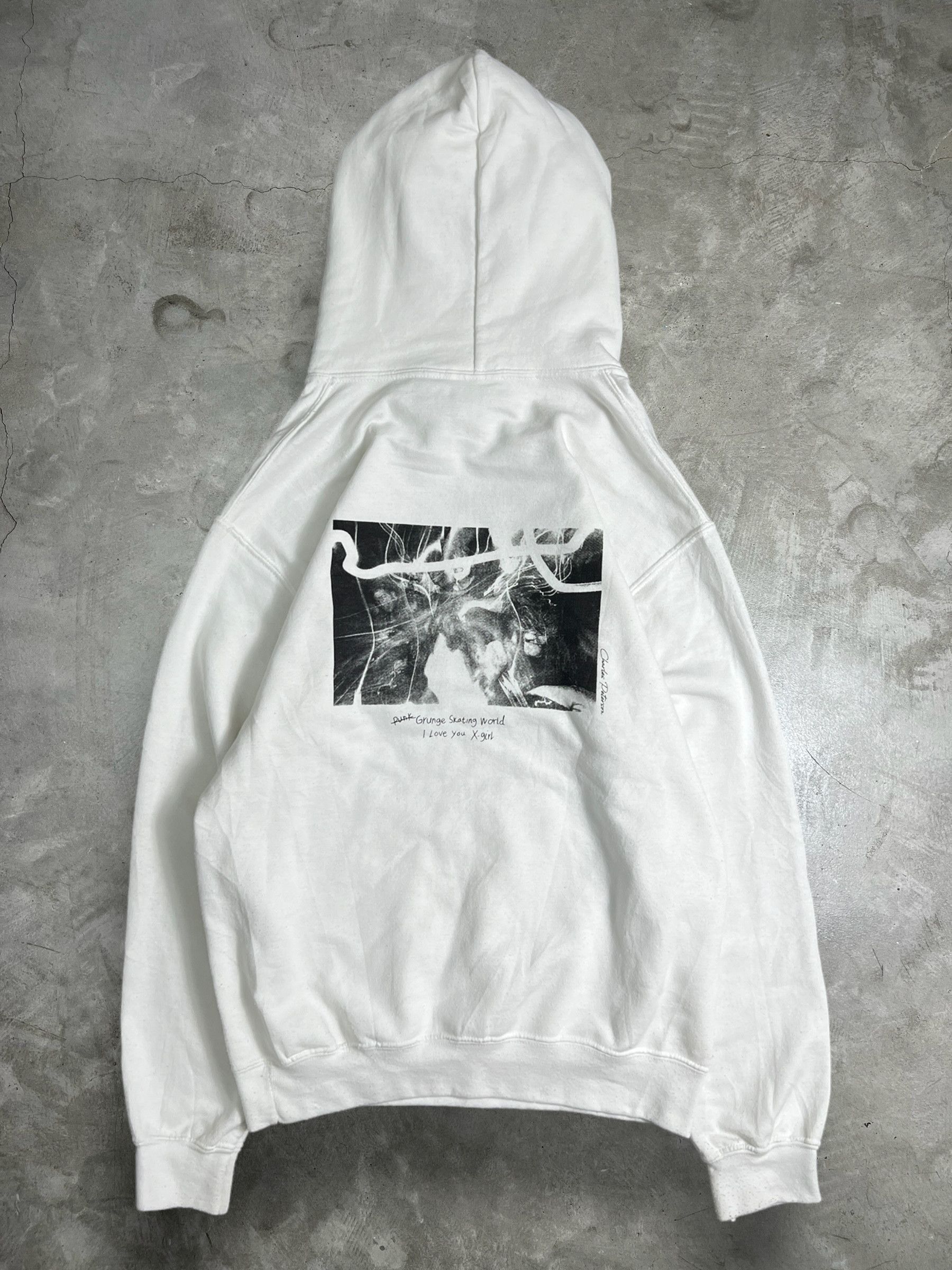 X-Girl X-Girl x Nirvana Kurt Cobain Hoodie (1) GTMPT736 Size XS / US 0-2 / IT 36-38 - 8 Thumbnail