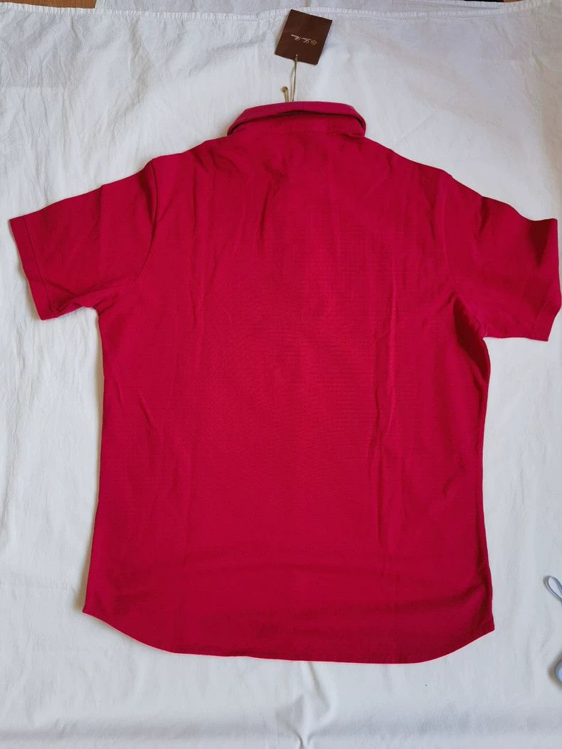 Loro Piana LORO PIANA Watermelon red short sleeves Size US S / EU 44-46 / 1 - 4 Thumbnail