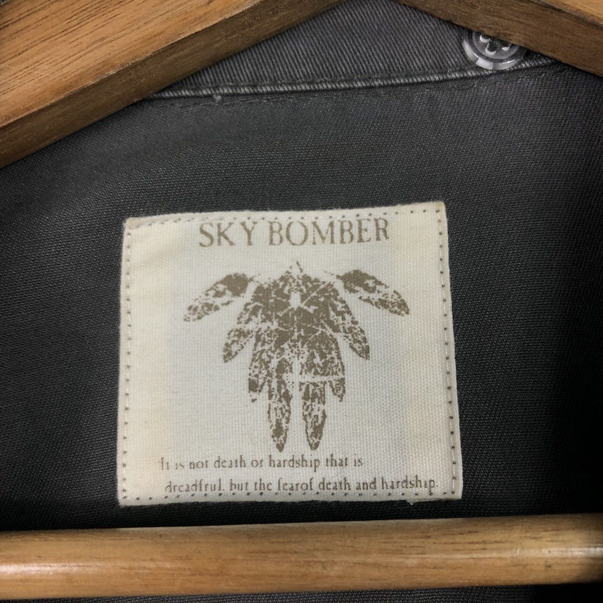 Japanese Brand 📌Vintage Biker Jacket Sky Bomber Bondage Design Parachute Size US M / EU 48-50 / 2 - 20 Thumbnail