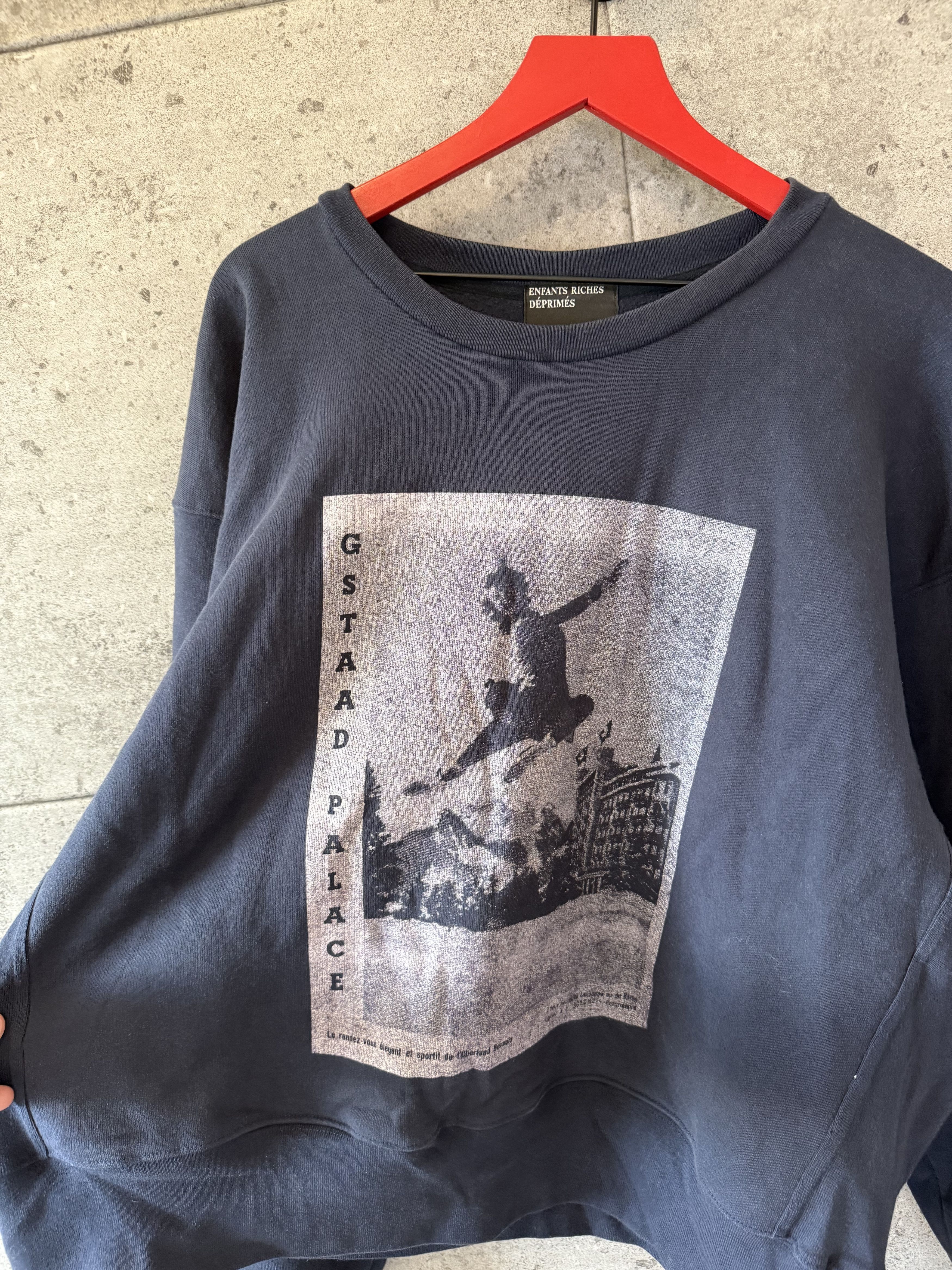 Enfants Riches Deprimes Enfants riches deprimes gstaad palace crewneck Size US XL / EU 56 / 4 - 2 Thumbnail