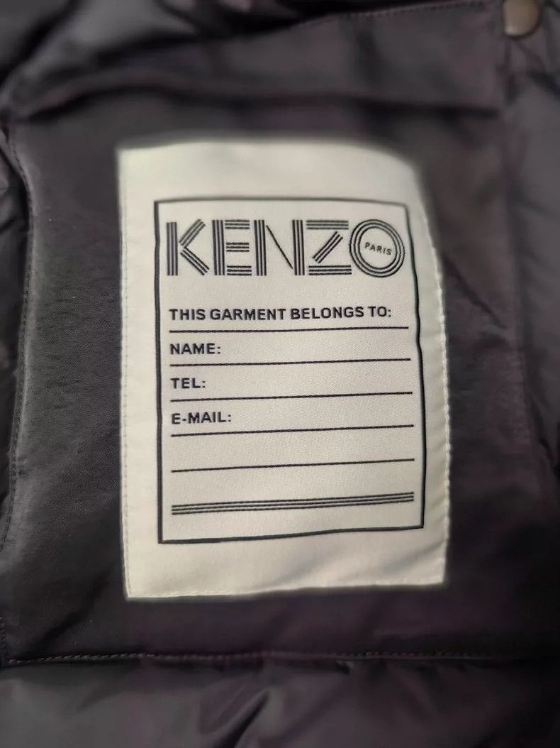 Kenzo KENZO Ms.Autumn and winter black down jacket Size XS / US 0-2 / IT 36-38 - 6 Thumbnail