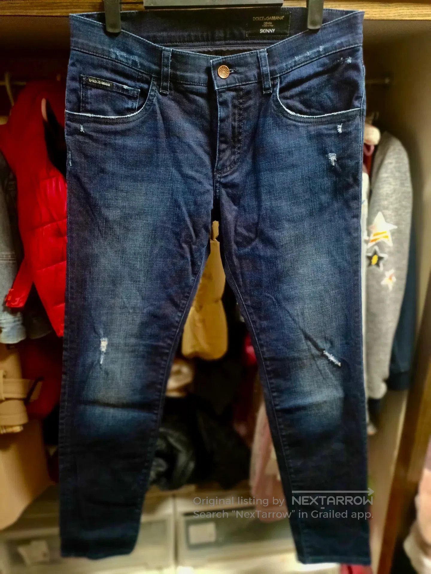Dolce&Gabbana High-End Skinny Jeans.