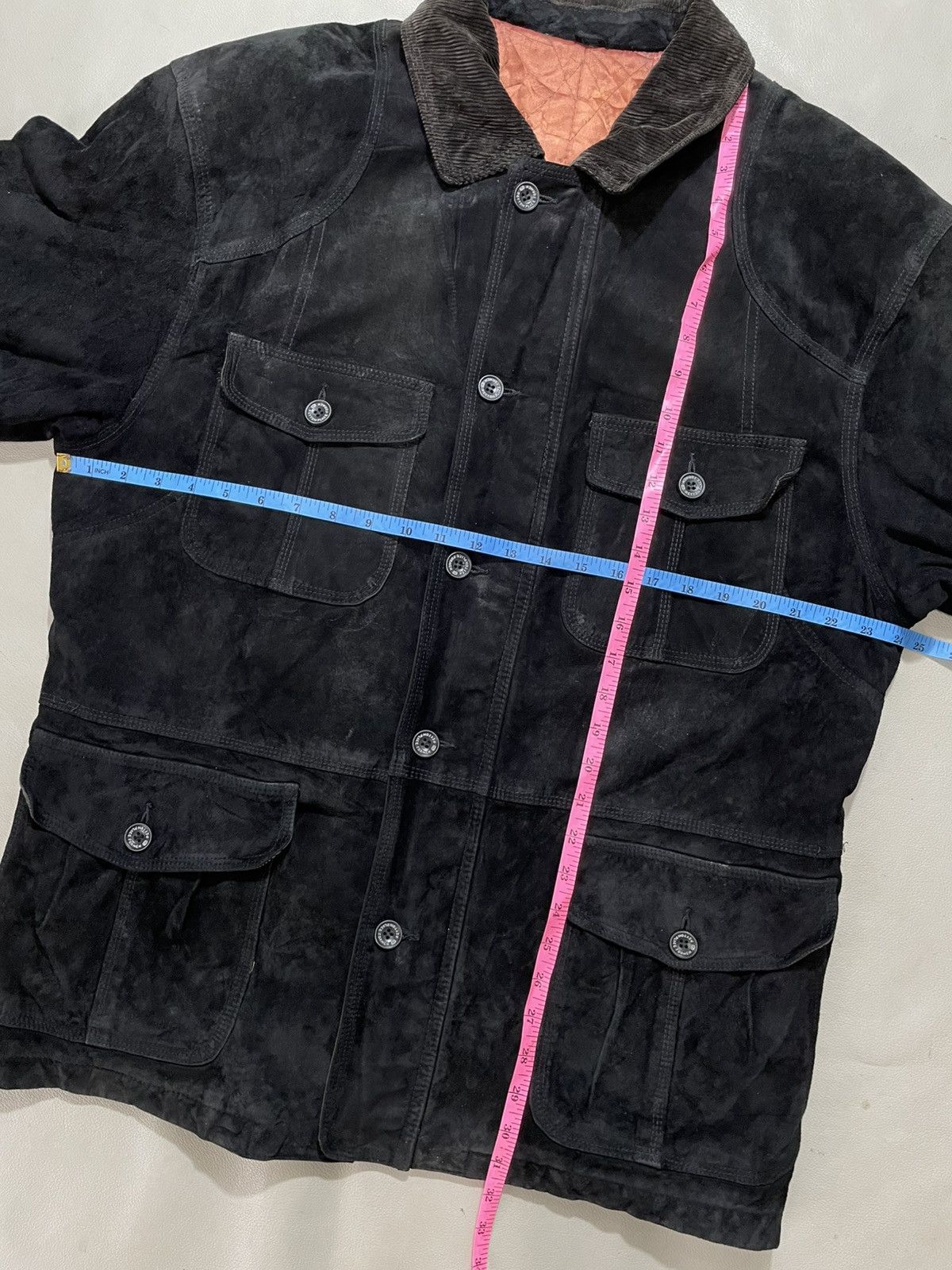 PPFM Vintage PPFM suede chore jacket Four pocket field work Size US L / EU 52-54 / 3 - 9 Thumbnail