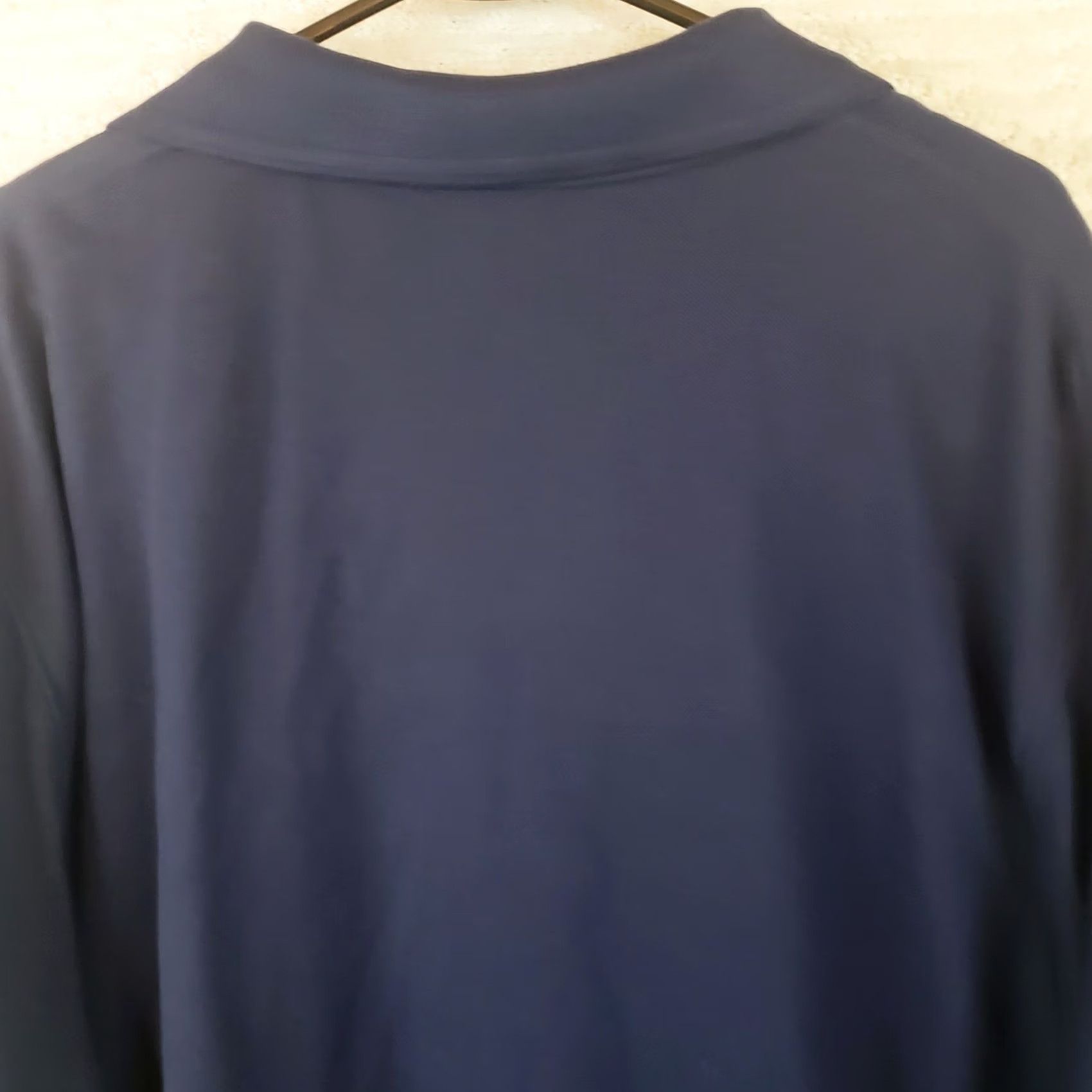 Vintage LL Bean Mens Polo Shirt Short Sleeve XXL Navy Blue 100% Cotton Heavy 300454 Size US XXL / EU 58 / 5 - 7 Thumbnail