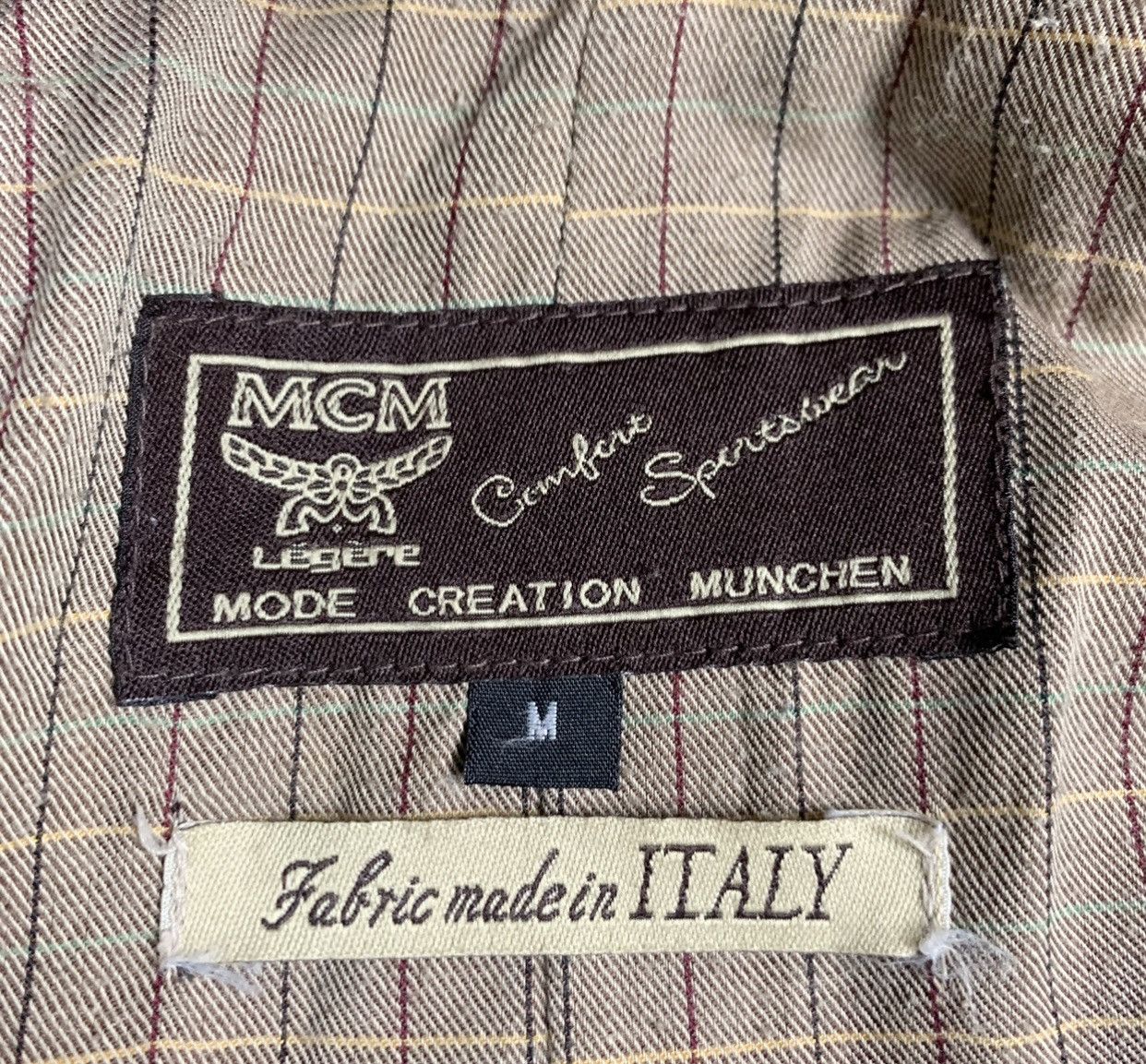 MCM Vintage MCM Legere Made in Italy Blazer Jacket Size M Size US M / EU 48-50 / 2 - 10 Thumbnail