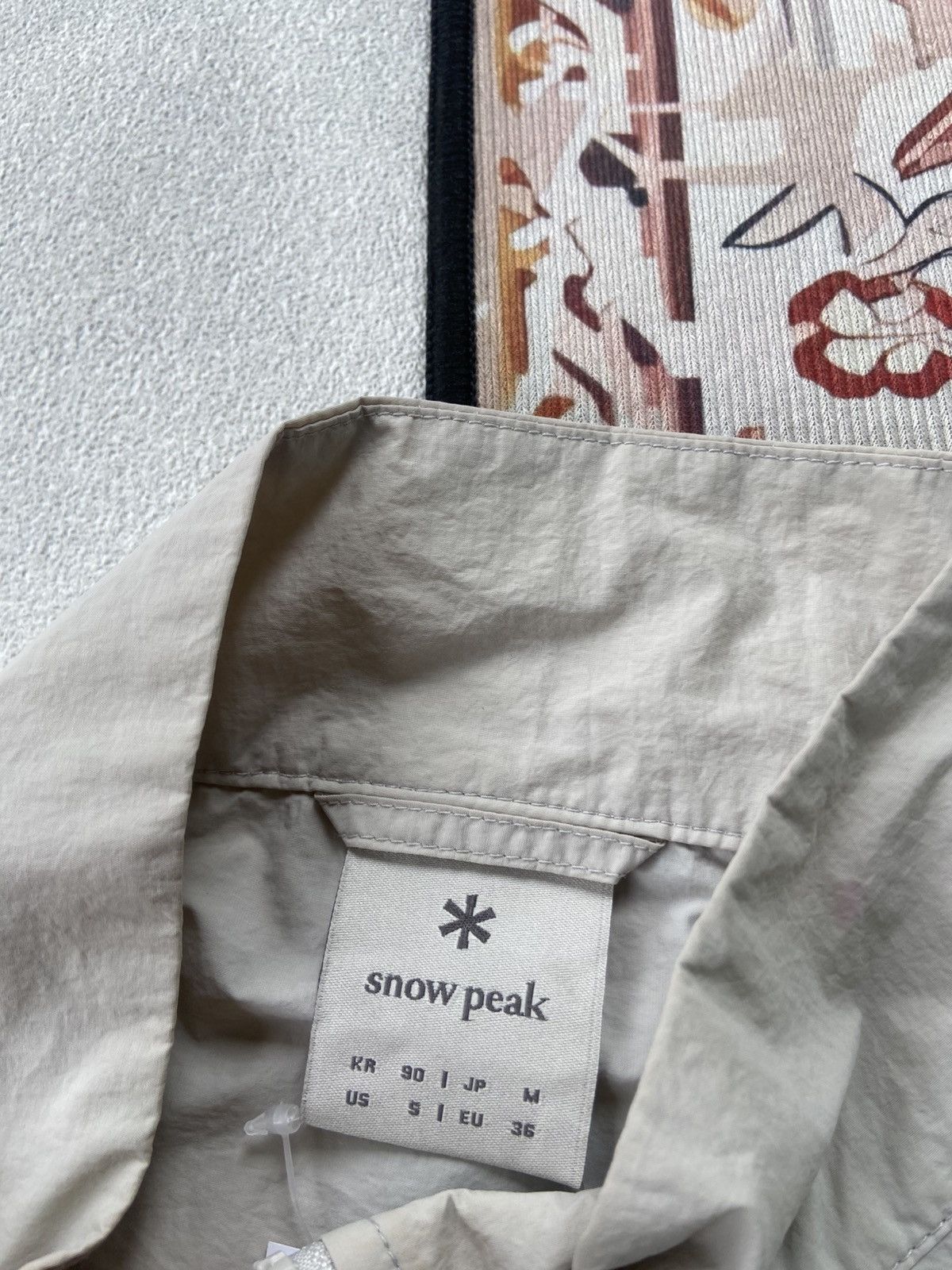 Snow Peak Snow Peak Nylon light windbreaker jacket Size US M / EU 48-50 / 2 - 4 Thumbnail