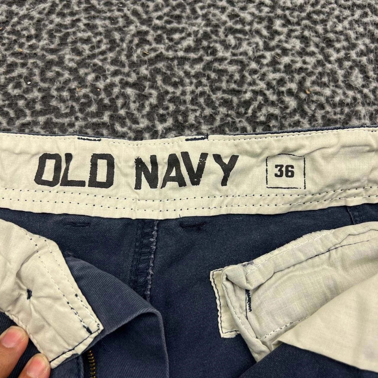 Old Navy Old Navy Shorts Men 36 Blue Chino Pockets Flat Front Cotton Size US 36 / EU 52 - 7 Thumbnail