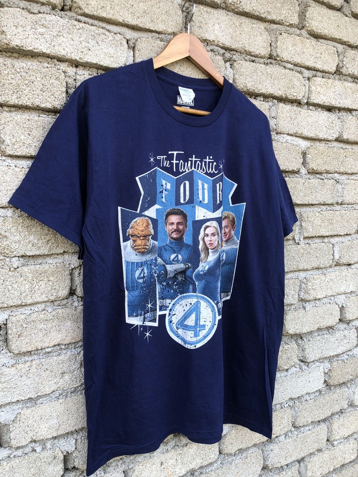 Marvel Comics Vintage Y2K Marvel The Fantastic 4 Tshirt Size US L / EU 52-54 / 3 - 2 Thumbnail