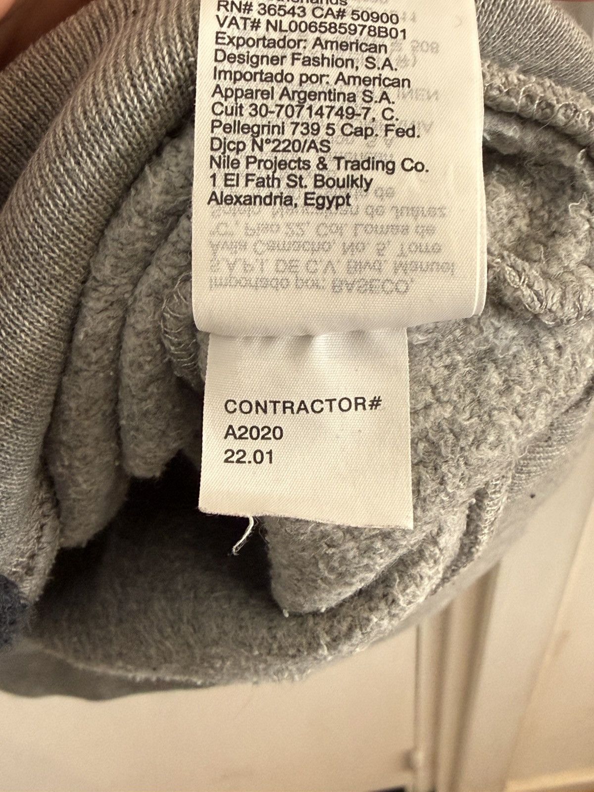 Calvin Klein × Palace Palace x Calvin Klein CK1 Crew Grey Marl SS22 Size M Size US M / EU 48-50 / 2 - 6 Thumbnail