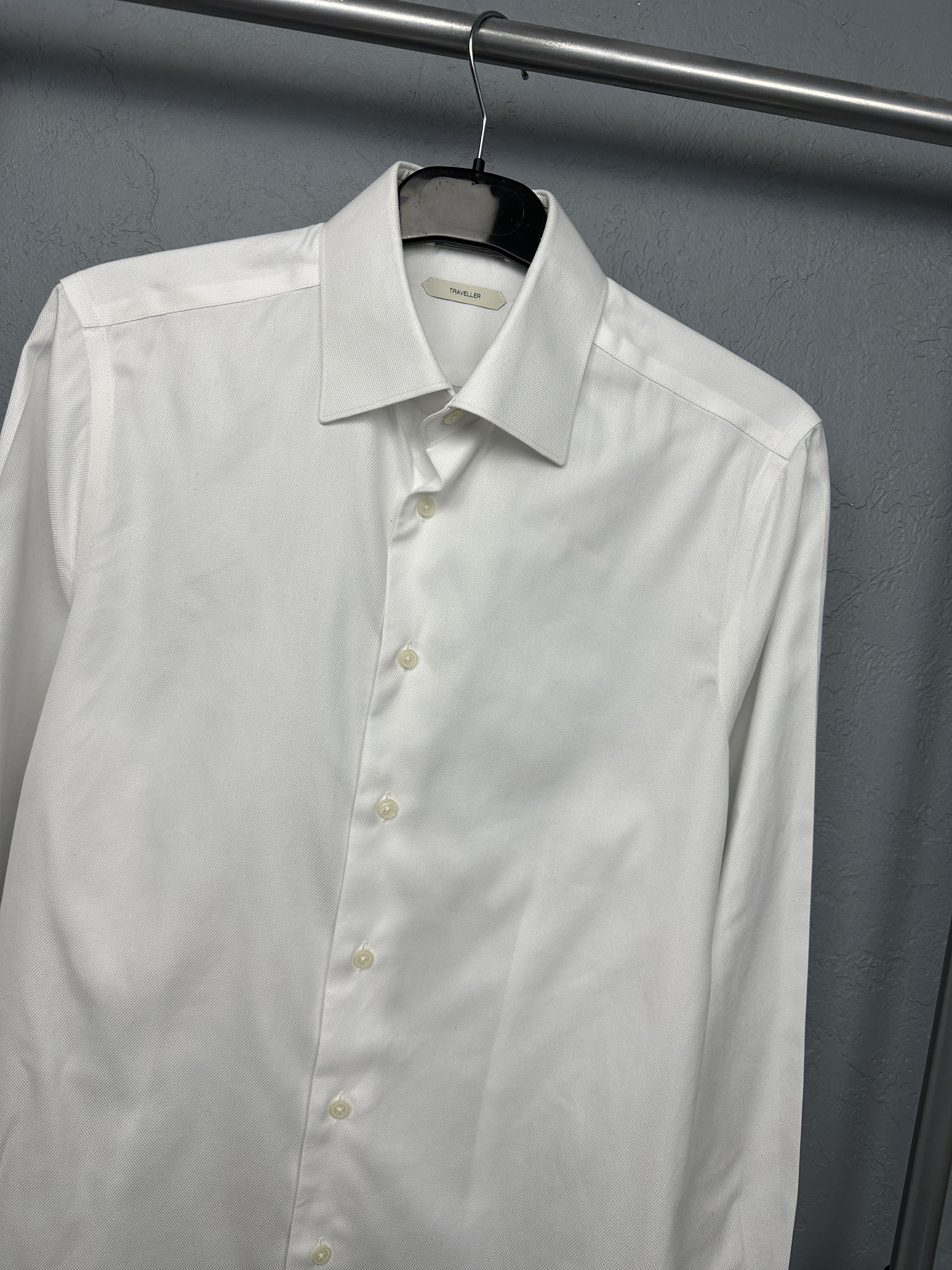 Suitsupply Suitsupply Mens Long Sleeve Shirt Size US M / EU 48-50 / 2 - 2 Thumbnail