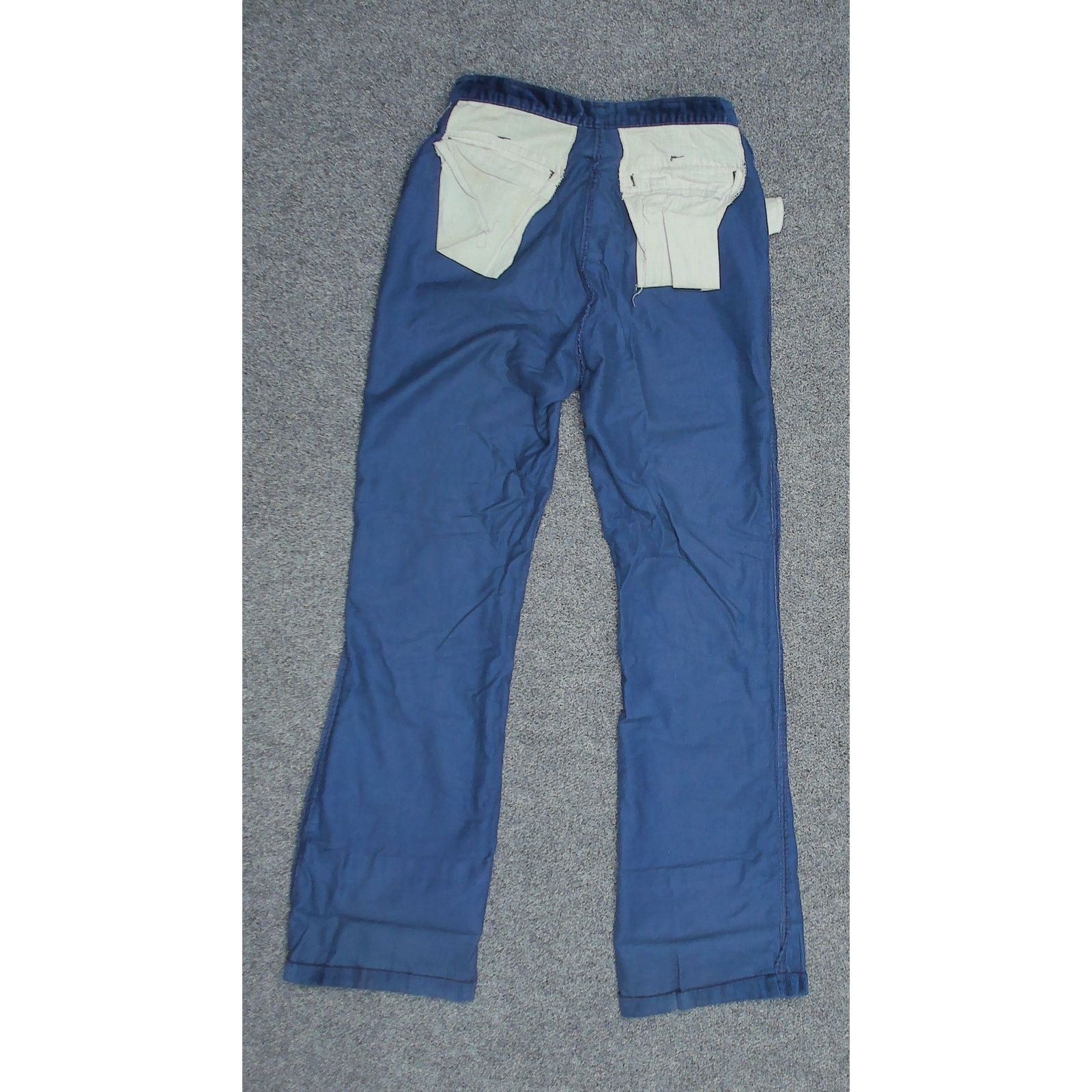 Vintage Vintage Archival 70s Scovill Zip Navy Corduroy Pants 28x31 Size US 28 / EU 44 - 6 Thumbnail