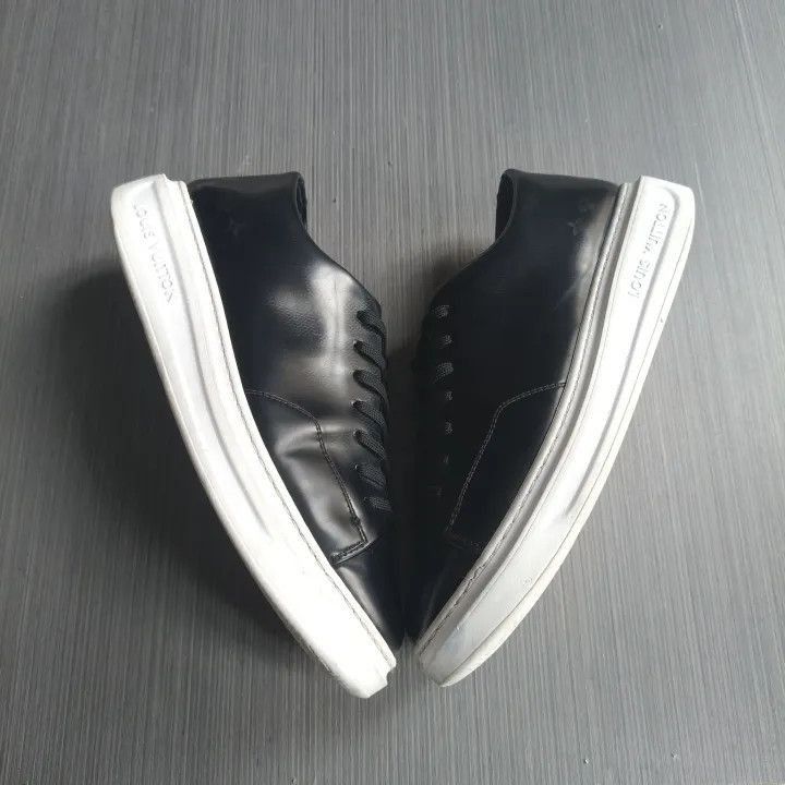 Louis Vuitton Louis Vuitton Stylish Black Sports Sneakers for Men -2508 Size US 6.5 / EU 39-40 - 8 Thumbnail