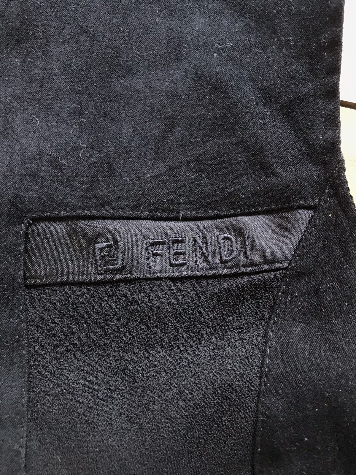 Fendi × Vintage Vintage FENDI Zip Up Vest Size 36S - 5 Thumbnail