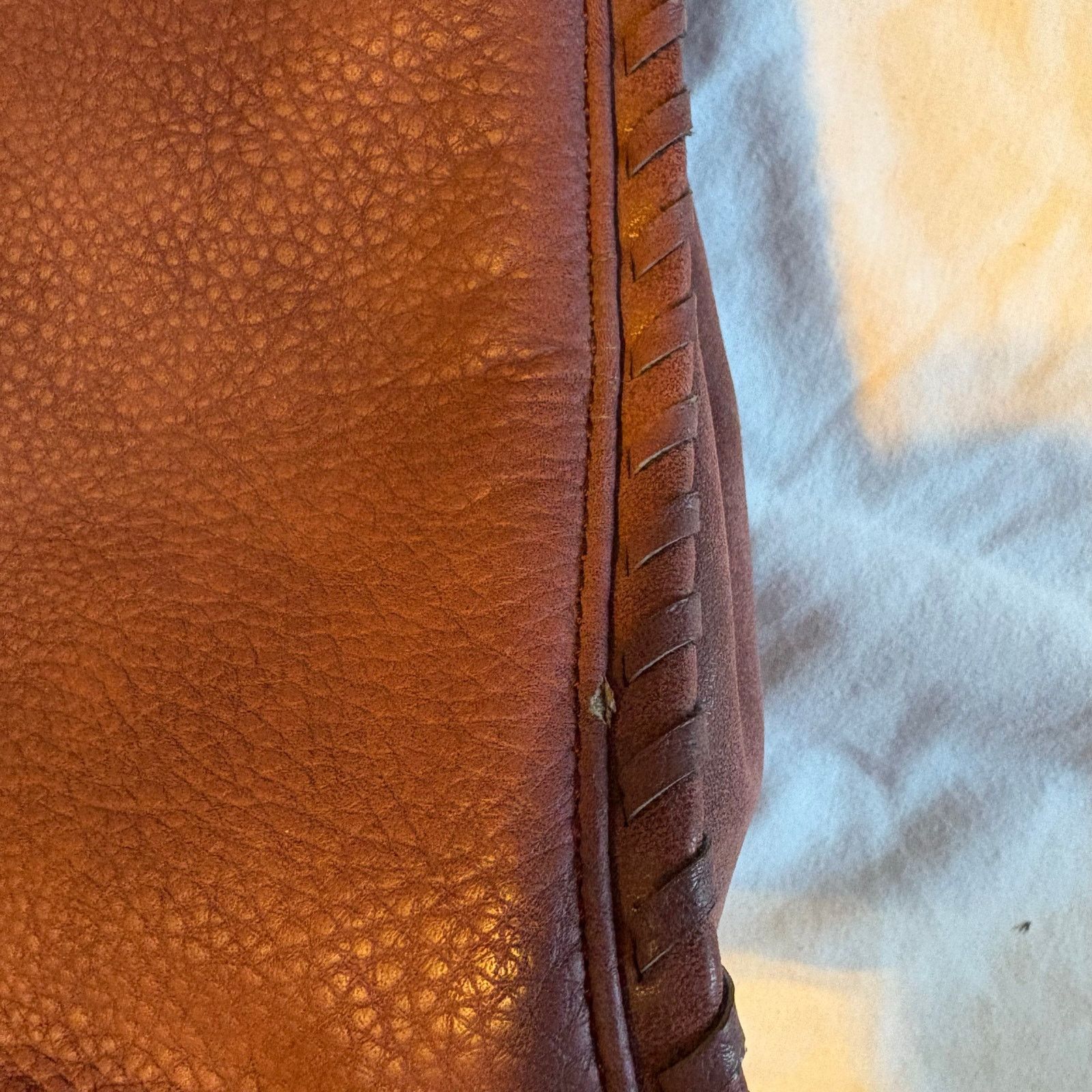 Steve Madden Steven by Steve Madden Genuine Leather Boho Tote Handbag Size ONE SIZE - 8 Thumbnail