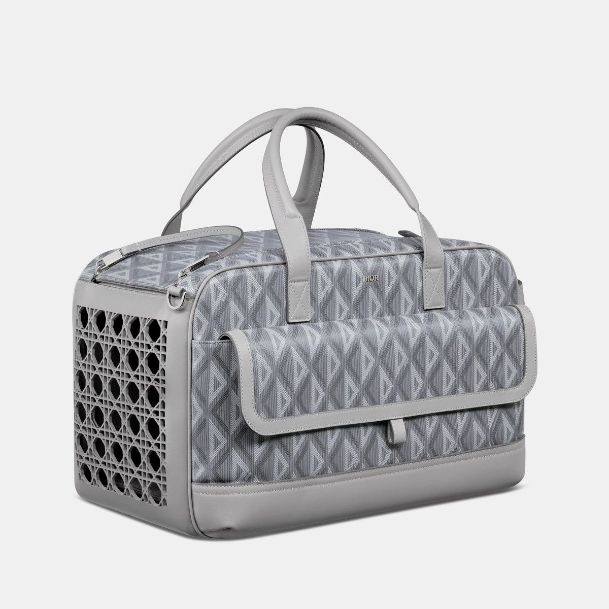 Dior o1bcso1str0126 Size: OS/Hit The Road Pet Carrier Bag in Grey Size ONE SIZE - 3 Thumbnail
