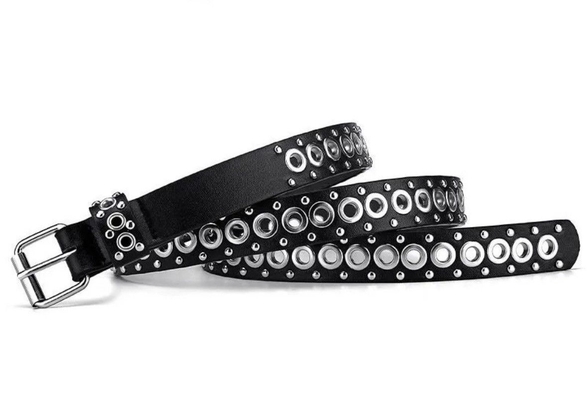 Other Pu Rivert Buckle Belt Size ONE SIZE - 2 Thumbnail