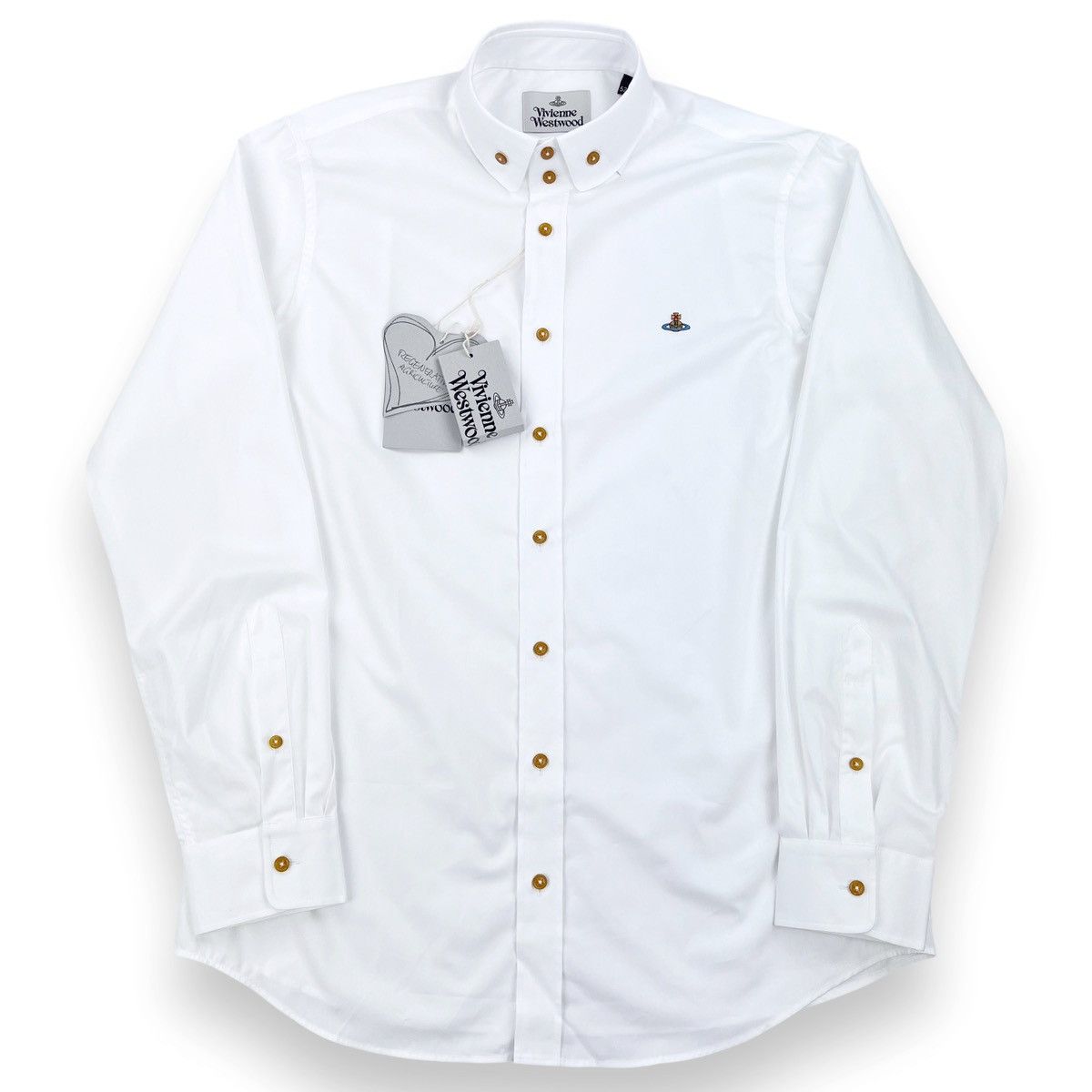 Vivienne Westwood Vivienne Westwood Krall White Shirt Size US XL / EU 56 / 4 - 2 Thumbnail