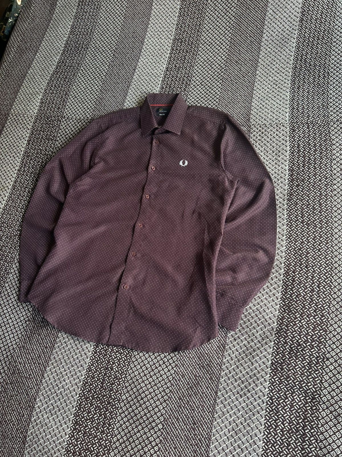 Fred Perry Fred Perry Casual Shirt Streetwear Type Size M Slim Fit Size US M / EU 48-50 / 2 - 2 Thumbnail