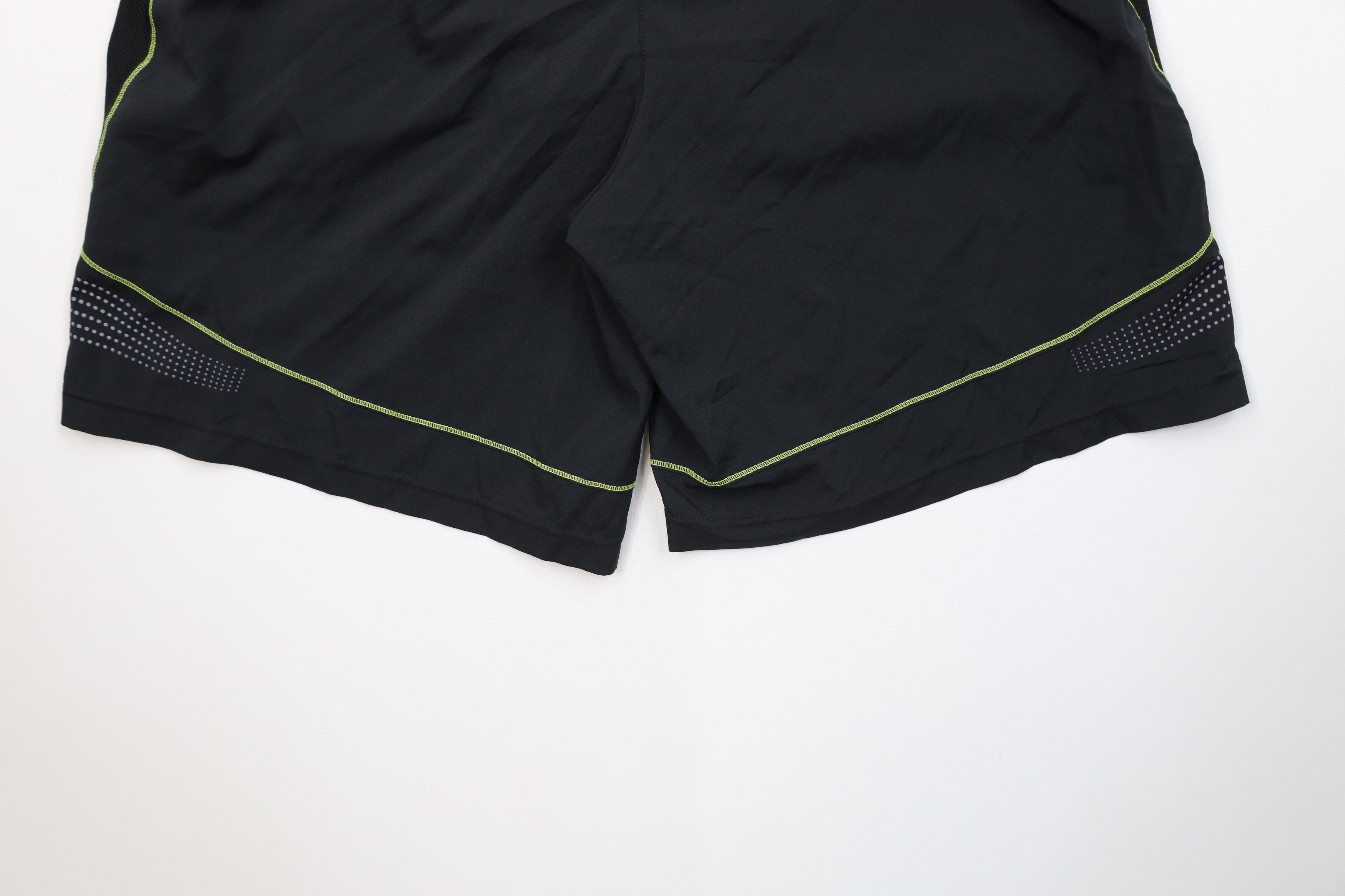 Asics Vintage Y2K Asics Lined Running Jogging Shorts Black Size US 34 / EU 50 - 13 Thumbnail