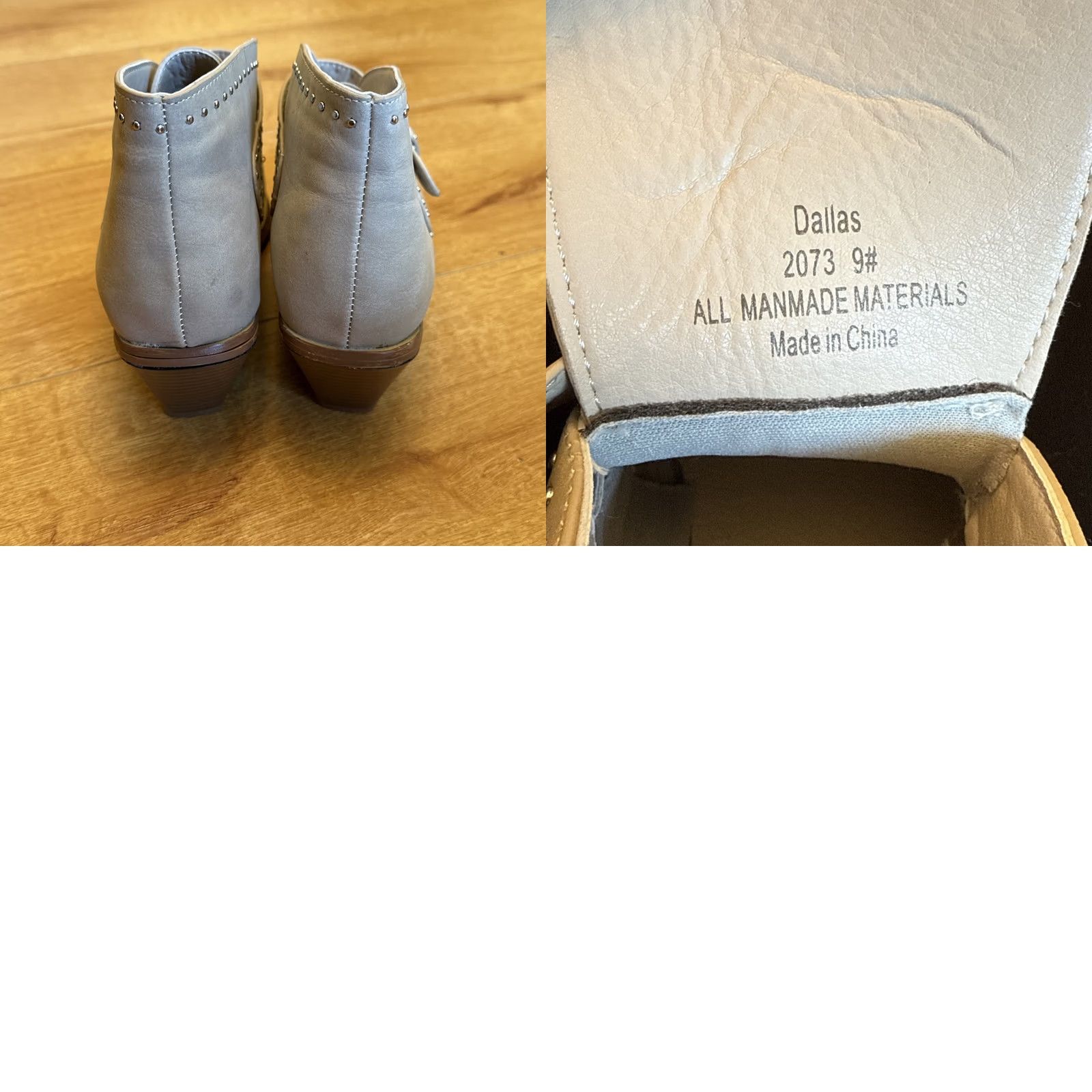 Vintage VINTAGE Seven7 Dallas Studded Western Ankle Booties Cream Size 9 Buckle Silver Pointed Women Shoes Size US 9 / IT 39 - 8 Thumbnail