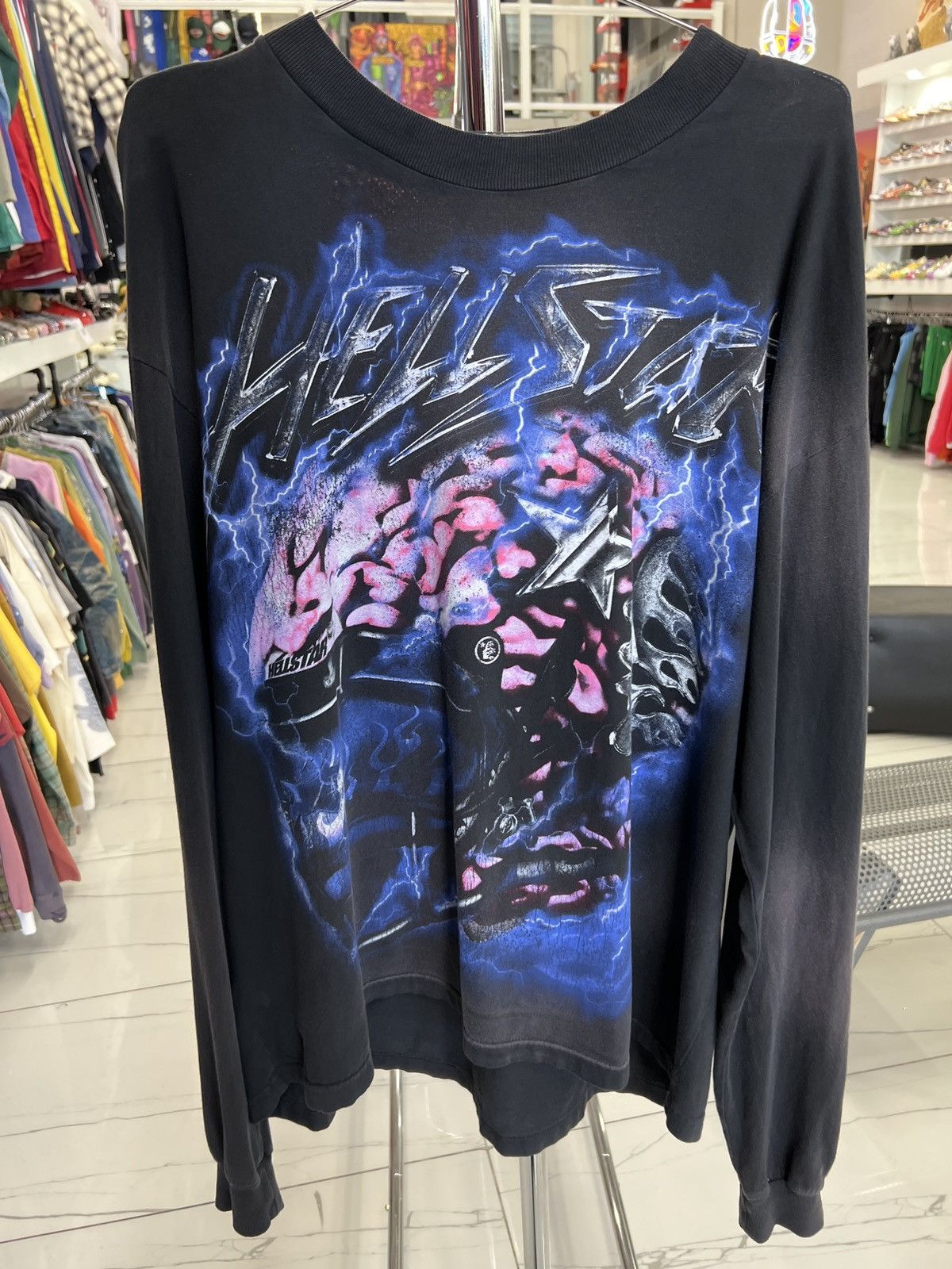 HELLSTAR Powered By The Star Long Sleeve Size US L / EU 52-54 / 3 - 1 Thumbnail