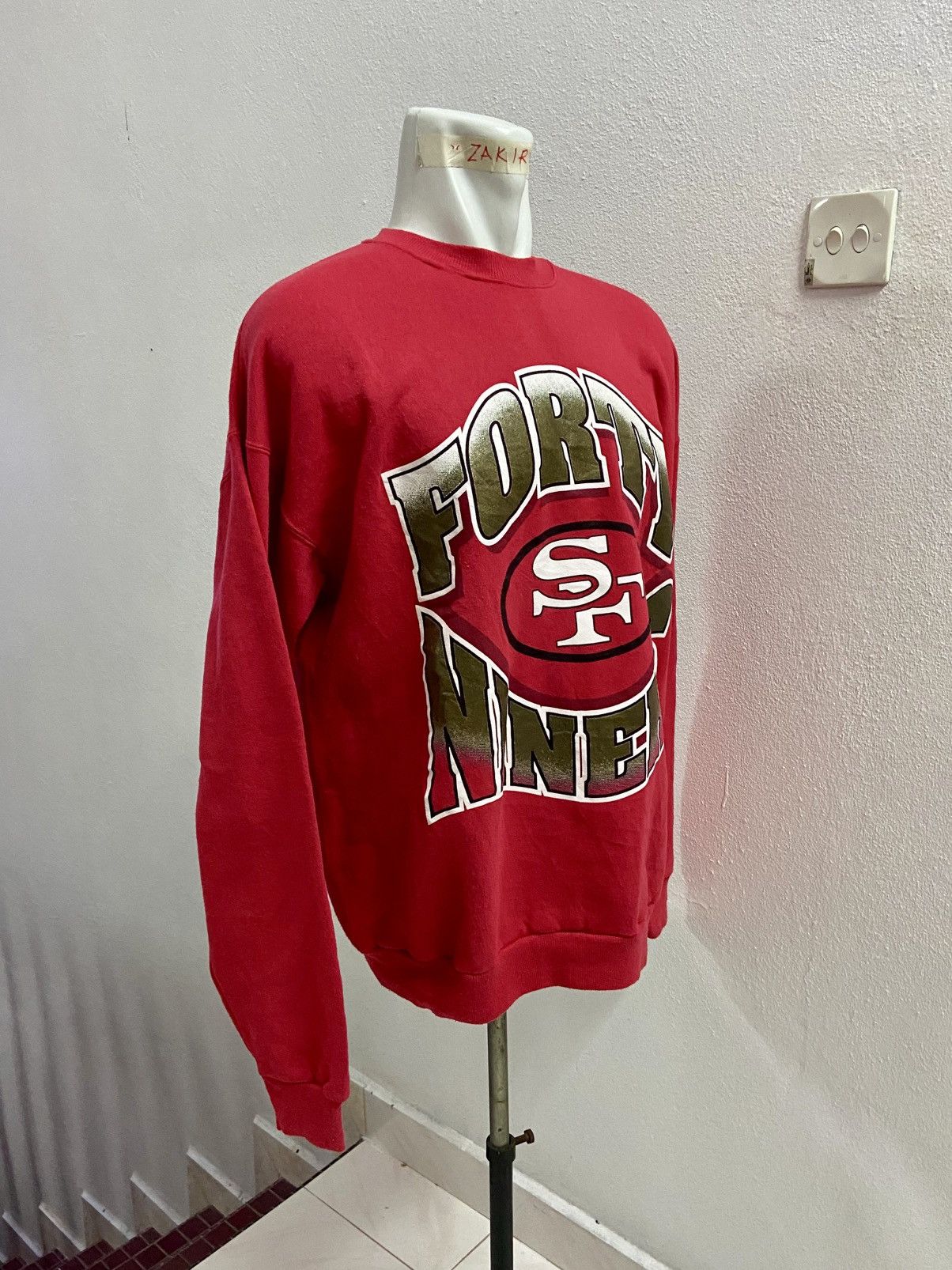 Vintage VINTAGE 90's SAN FRANCISCO SF 49 SWEATSHIRT Size US XL / EU 56 / 4 - 4 Thumbnail