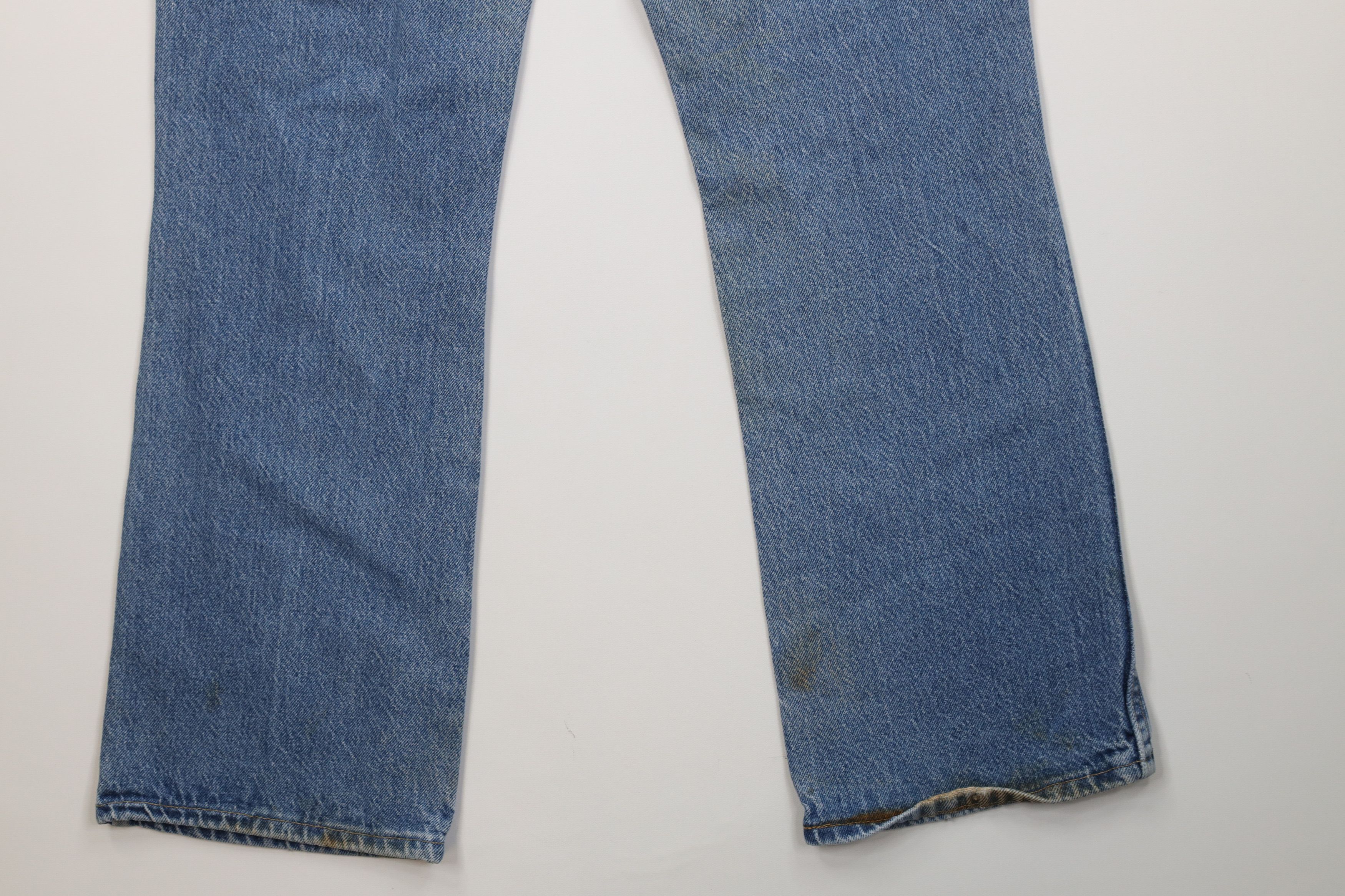 Vintage Vintage 70s 80s Streetwear Flared Bootcut Denim Jeans USA Size US 34 / EU 50 - 15 Thumbnail