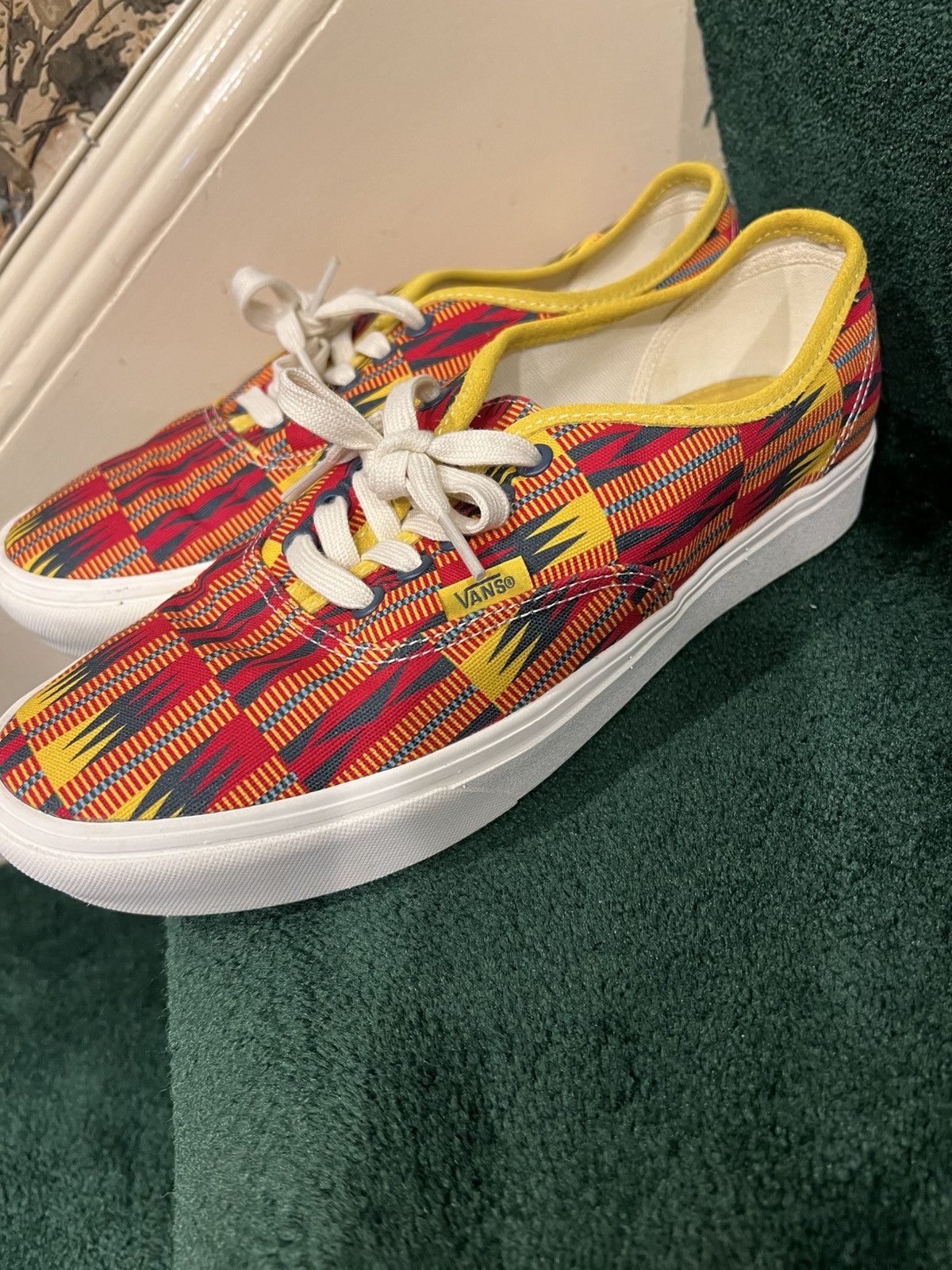 Union LA Vans Authentic Union Kente Cloth Size US 9 / EU 42 - 4 Thumbnail