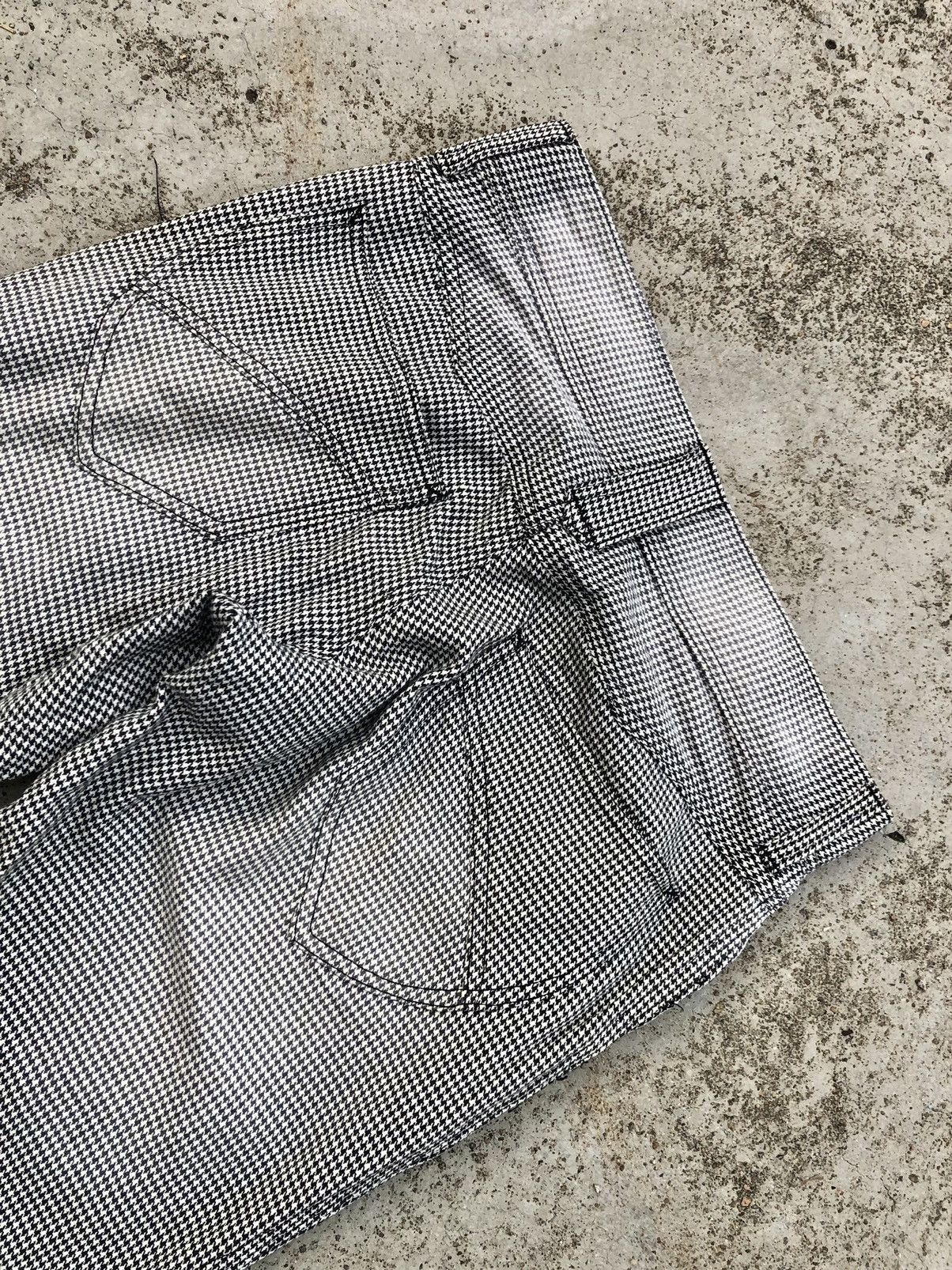 Michel Klein × Seditionaries FLARED⚡️DOUBLE KNEE PLAID ZIPPER PUNK STYLE PANT Size US 31 - 4 Thumbnail