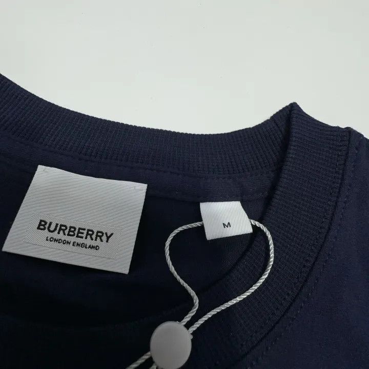 Burberry Burberry Burberry Letter Embroidery Crew Neck T-Shirt-2507 Size US M / EU 48-50 / 2 - 5 Thumbnail