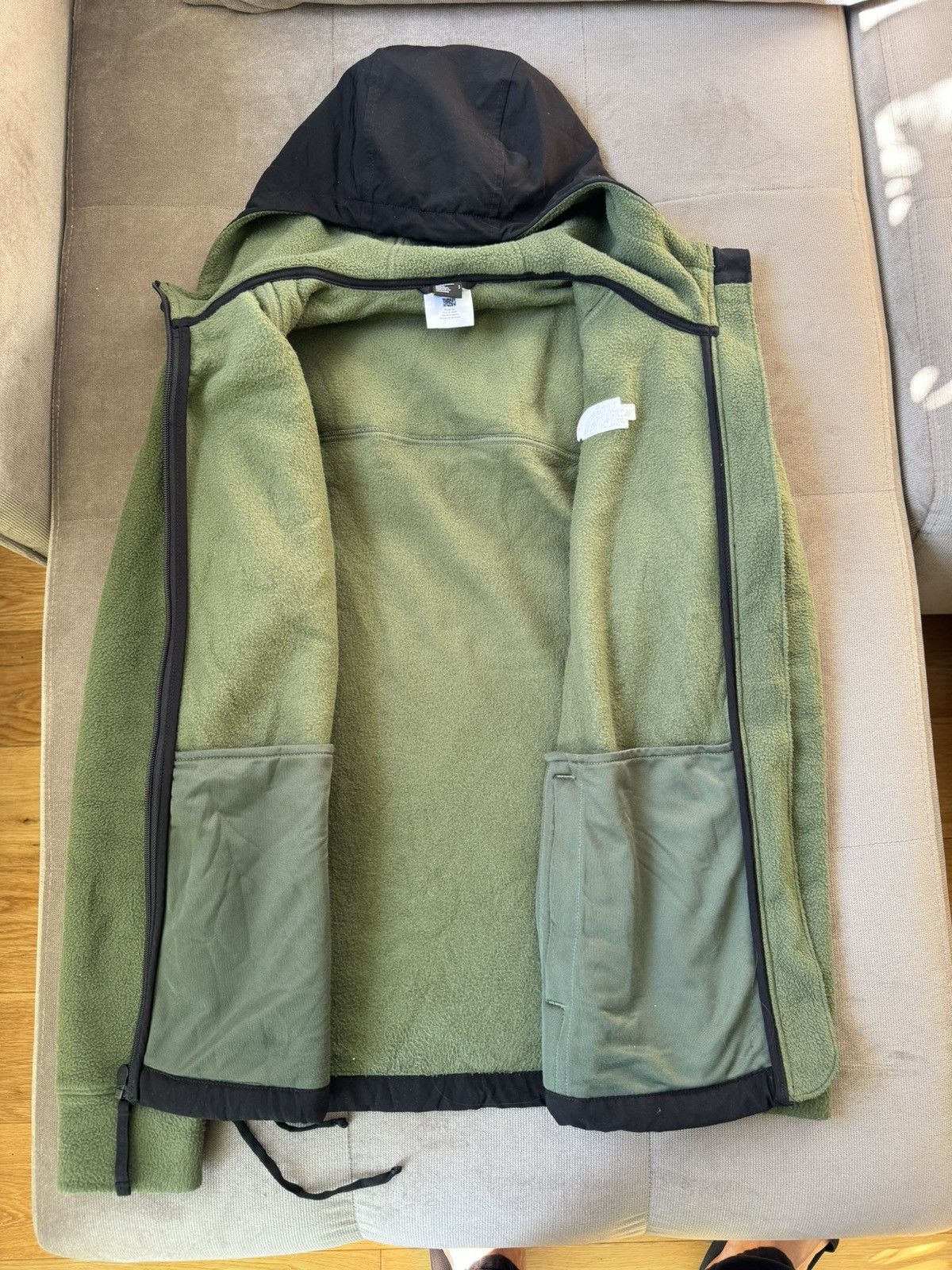 The North Face The North Face hooded fleece Small green Size US S / EU 44-46 / 1 - 2 Thumbnail