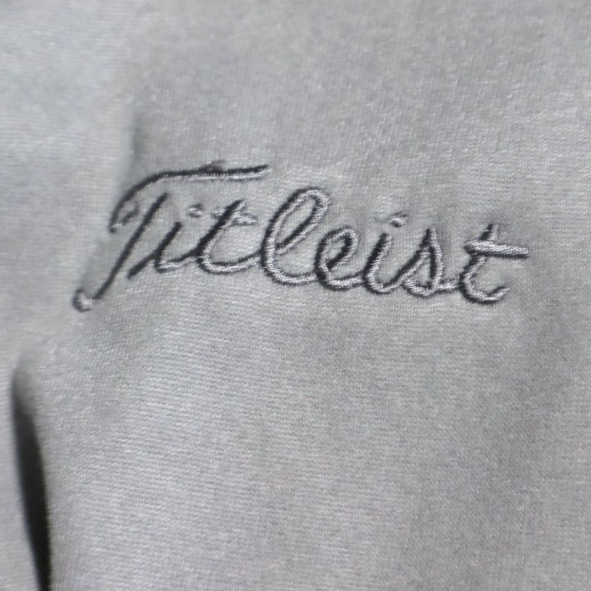 Footjoy Footjoy Titleist Argyle Fleece Solid Long Sleeve Hoodie Gray Men's S Size US S / EU 44-46 / 1 - 6 Thumbnail