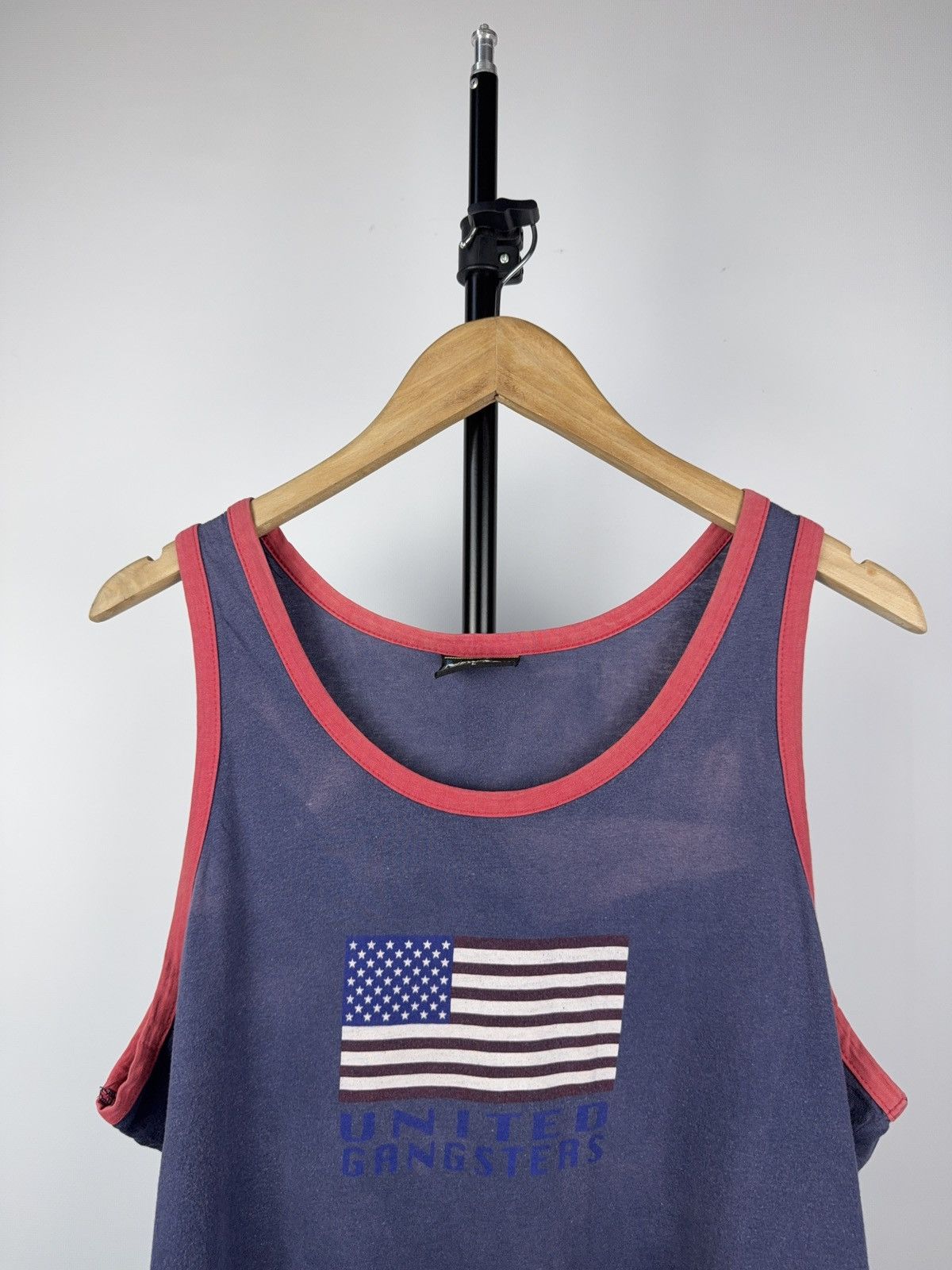 Band Tees × Vintage Vintage 90s United Gangsters Y2k sk8 faded Tank Top Size US L / EU 52-54 / 3 - 4 Thumbnail