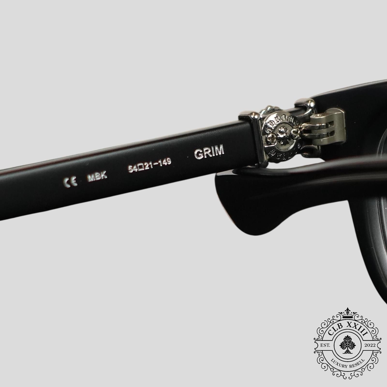 Chrome Hearts Chrome Hearts Grim Glasses in Matte Black Size ONE SIZE - 5 Thumbnail