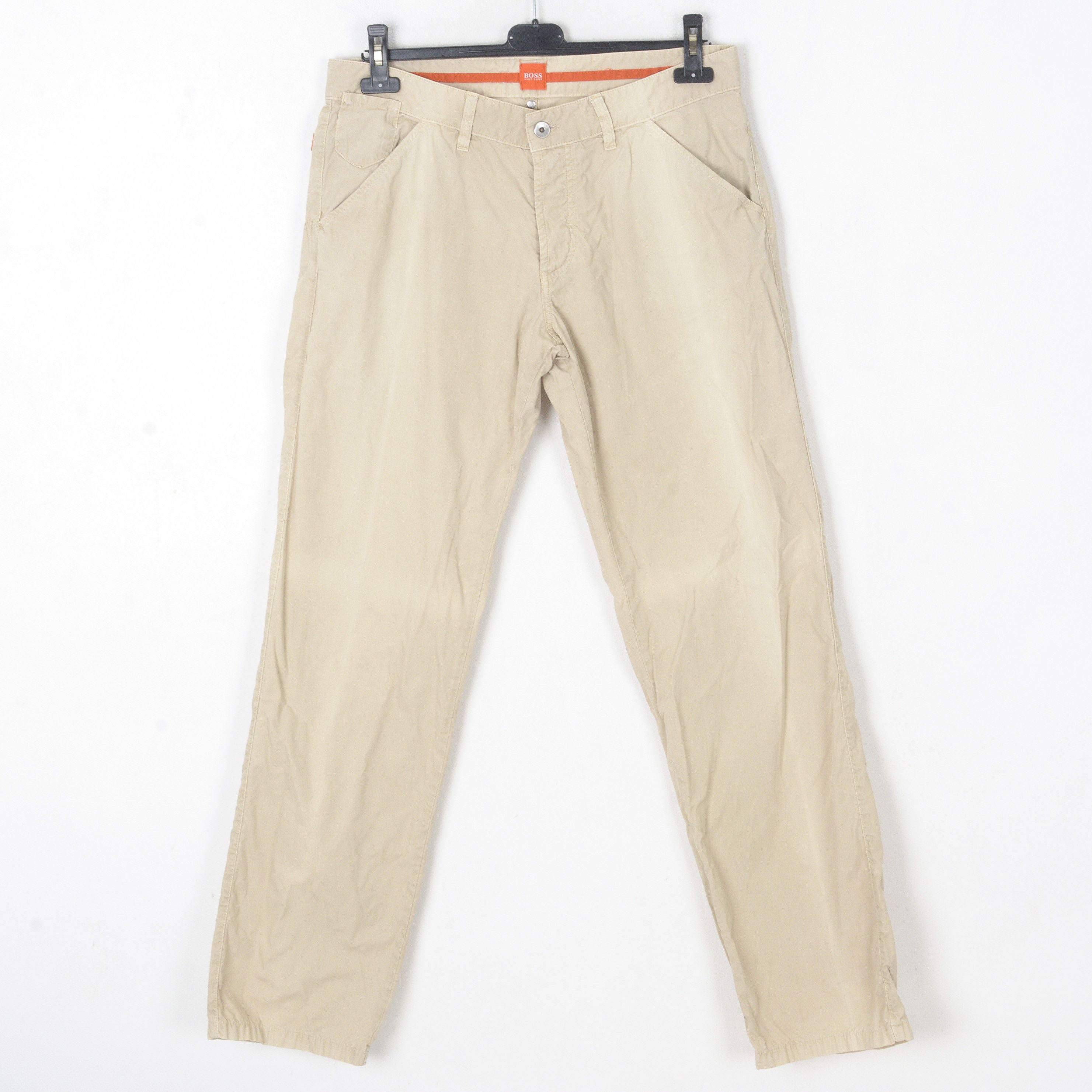 Hugo Boss Noom W34 L34 Regular Straight Made in Italy Pants Trousers Size US 34 / EU 50 - 1 Thumbnail